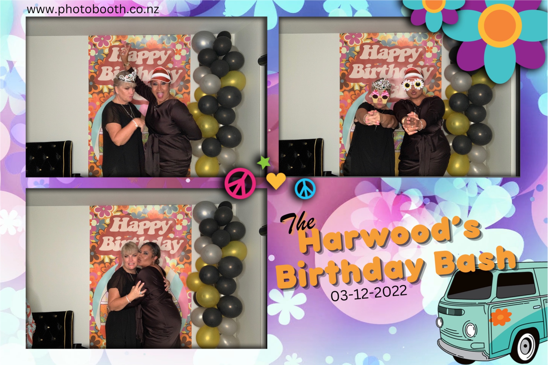 The Harwood's Birthday Bash | View more photos from the event at gallery.photobooth.co.nz/u/SelfieCentral/The-Harwoods-Birthday-Bash