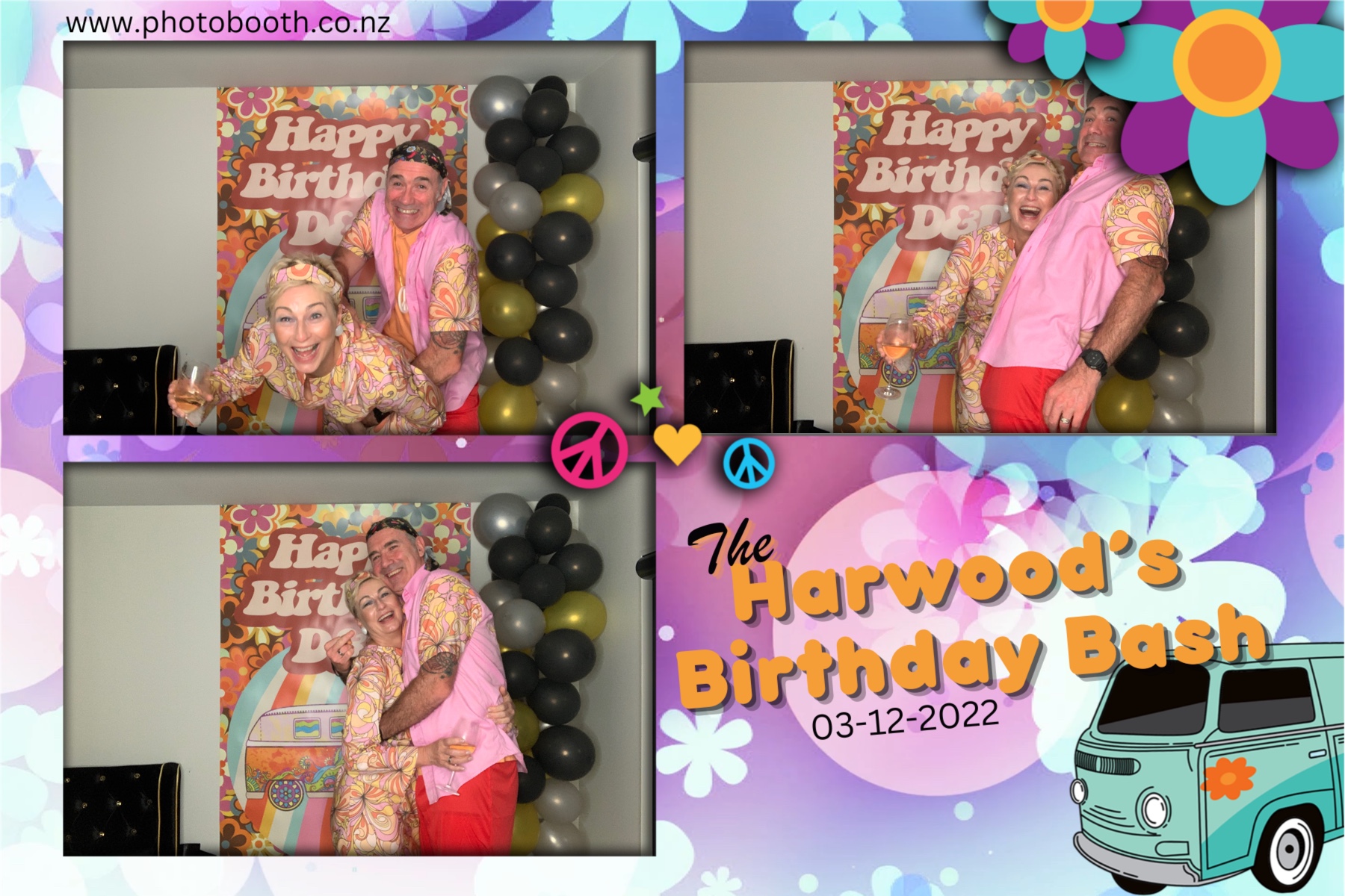 The Harwood's Birthday Bash | View more photos from the event at gallery.photobooth.co.nz/u/SelfieCentral/The-Harwoods-Birthday-Bash