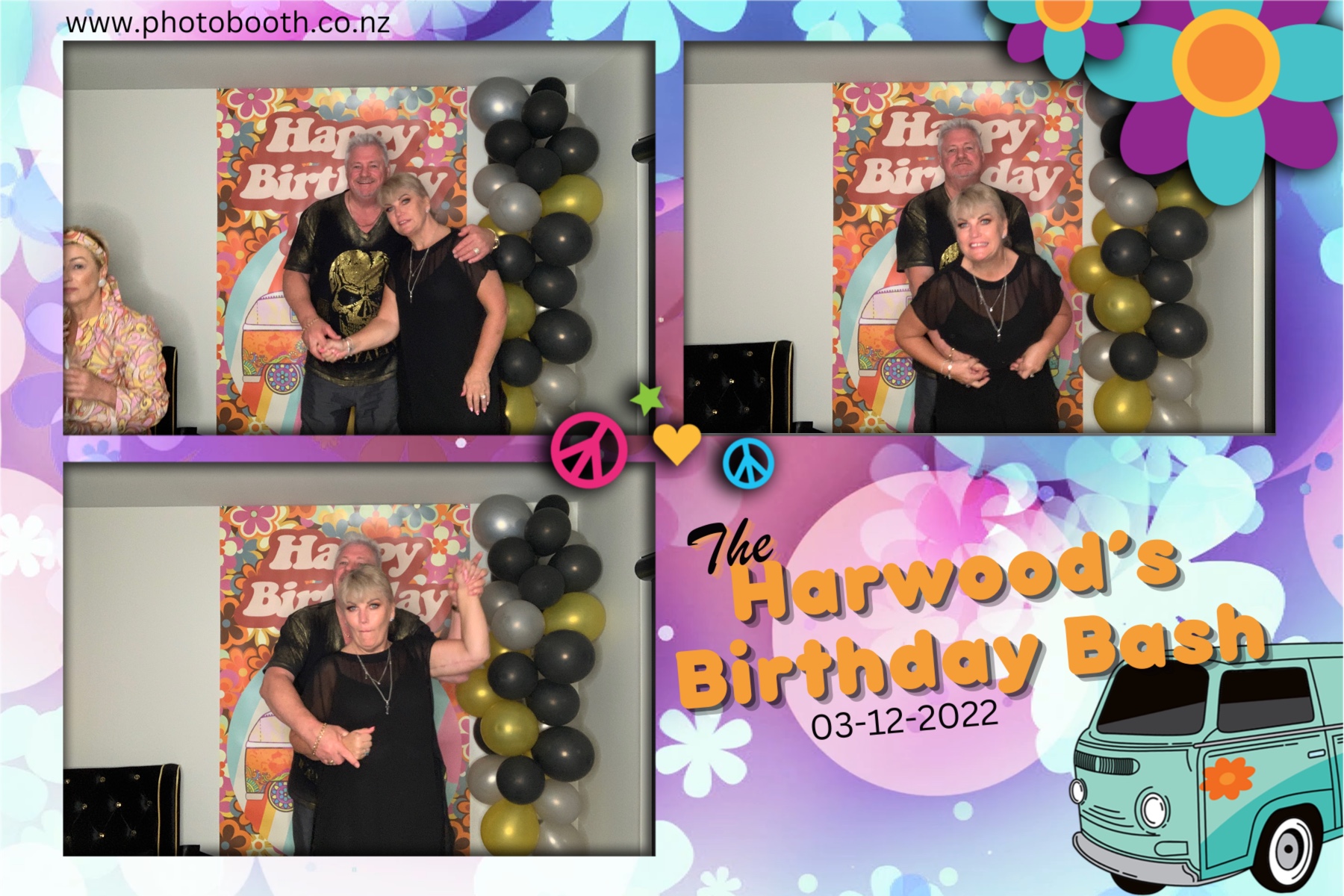 The Harwood's Birthday Bash | View more photos from the event at gallery.photobooth.co.nz/u/SelfieCentral/The-Harwoods-Birthday-Bash