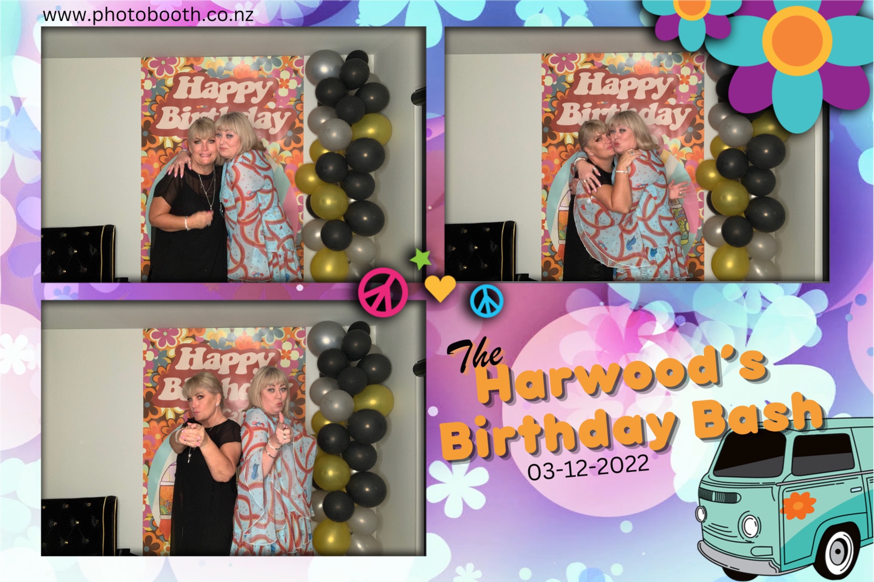 The Harwood's Birthday Bash | View more photos from the event at gallery.photobooth.co.nz/u/SelfieCentral/The-Harwoods-Birthday-Bash