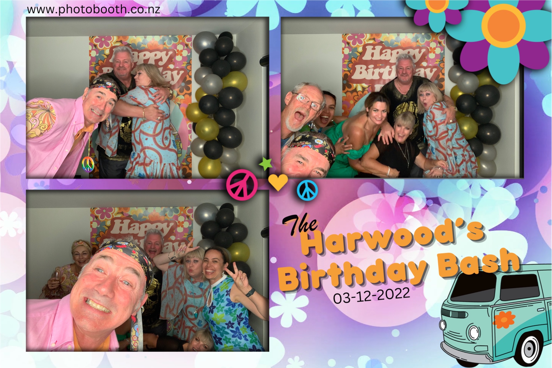 The Harwood's Birthday Bash | View more photos from the event at gallery.photobooth.co.nz/u/SelfieCentral/The-Harwoods-Birthday-Bash