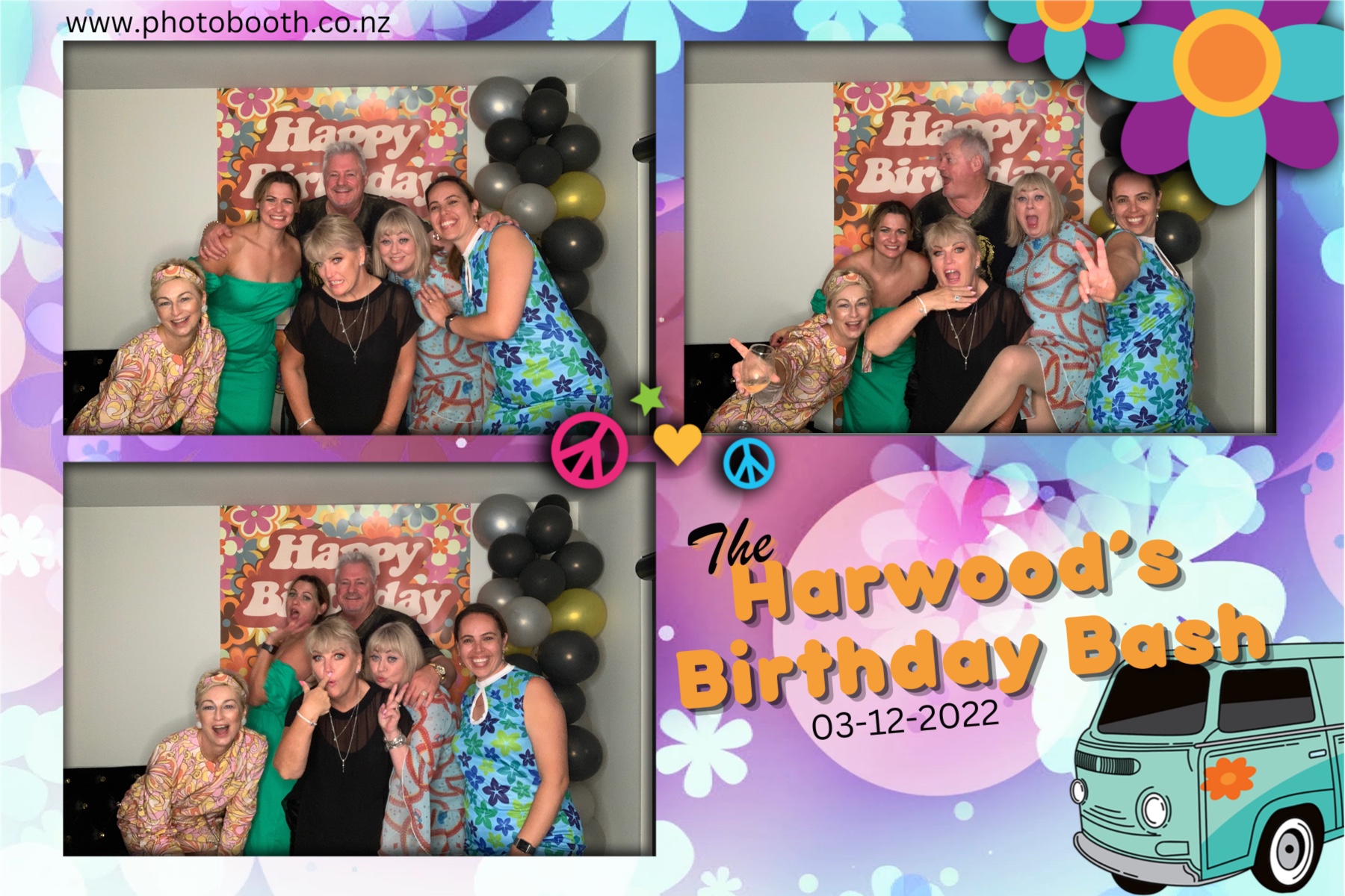 The Harwood's Birthday Bash | View more photos from the event at gallery.photobooth.co.nz/u/SelfieCentral/The-Harwoods-Birthday-Bash