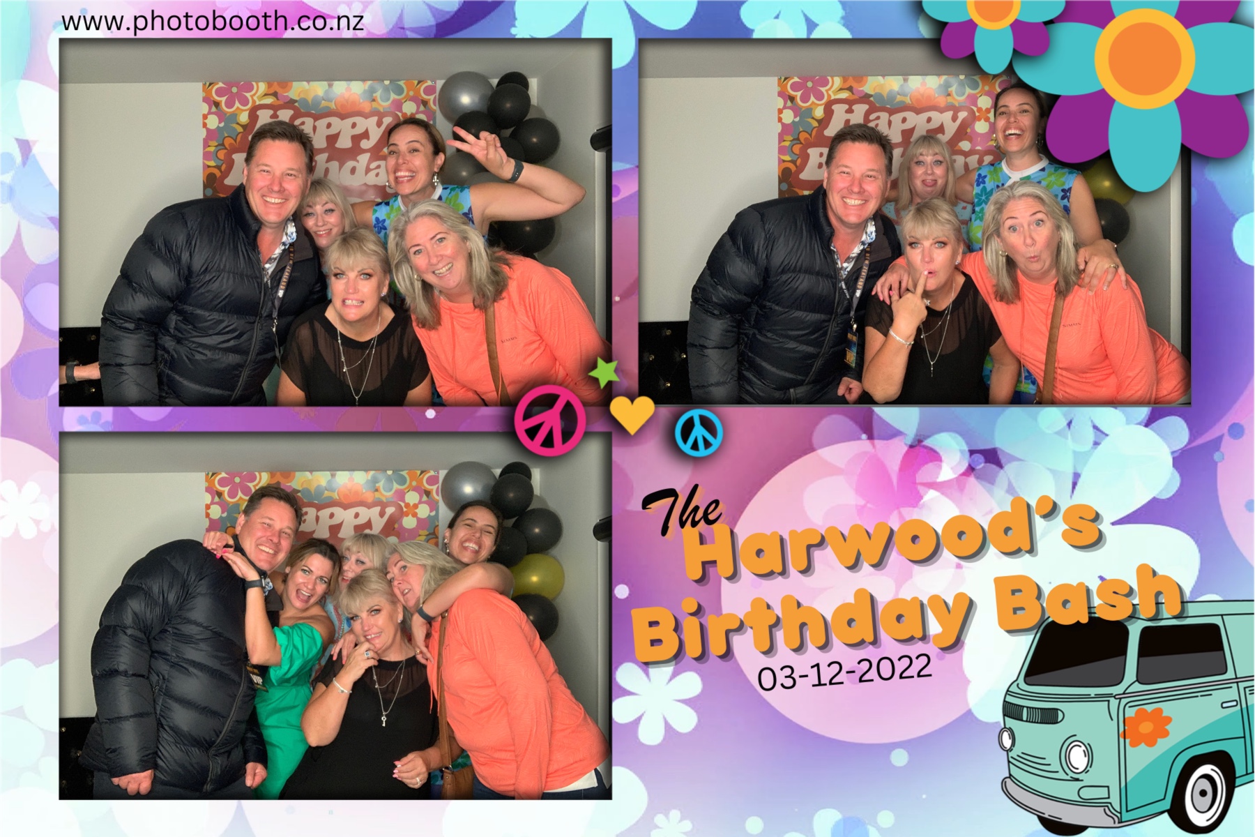 The Harwood's Birthday Bash | View more photos from the event at gallery.photobooth.co.nz/u/SelfieCentral/The-Harwoods-Birthday-Bash