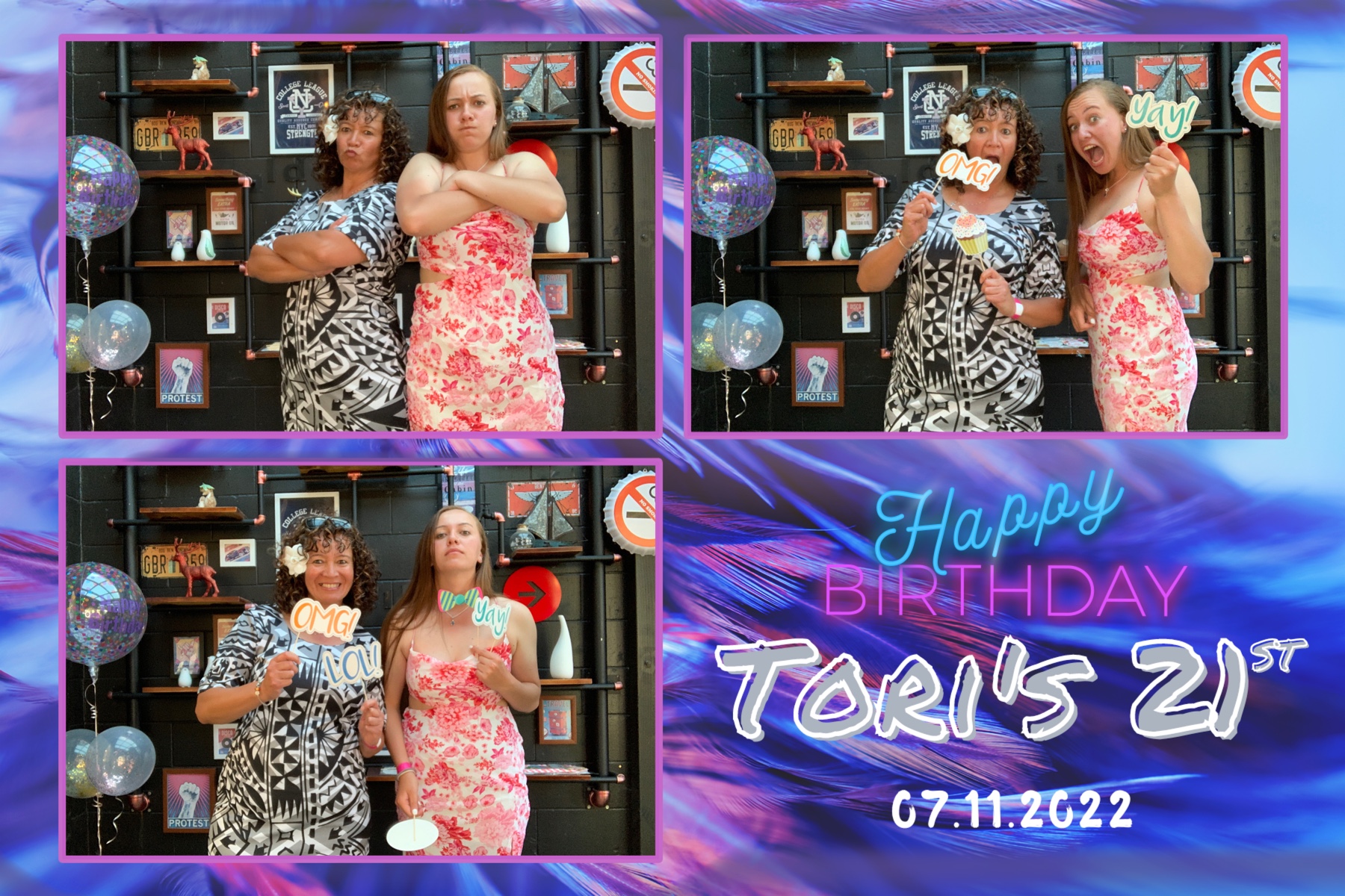 Tori's 21st | View more photos from the event at gallery.photobooth.co.nz/u/SelfieCentral/Toris-21st