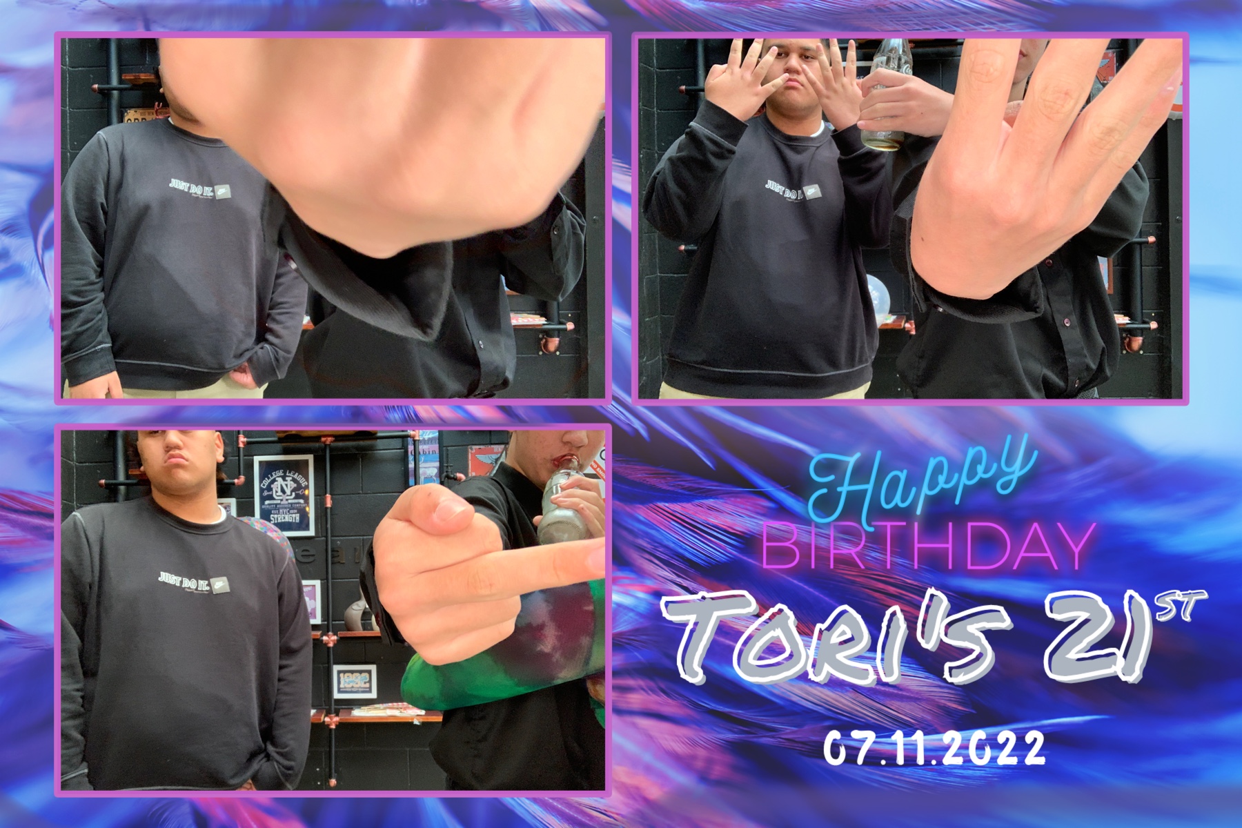 Tori's 21st | View more photos from the event at gallery.photobooth.co.nz/u/SelfieCentral/Toris-21st