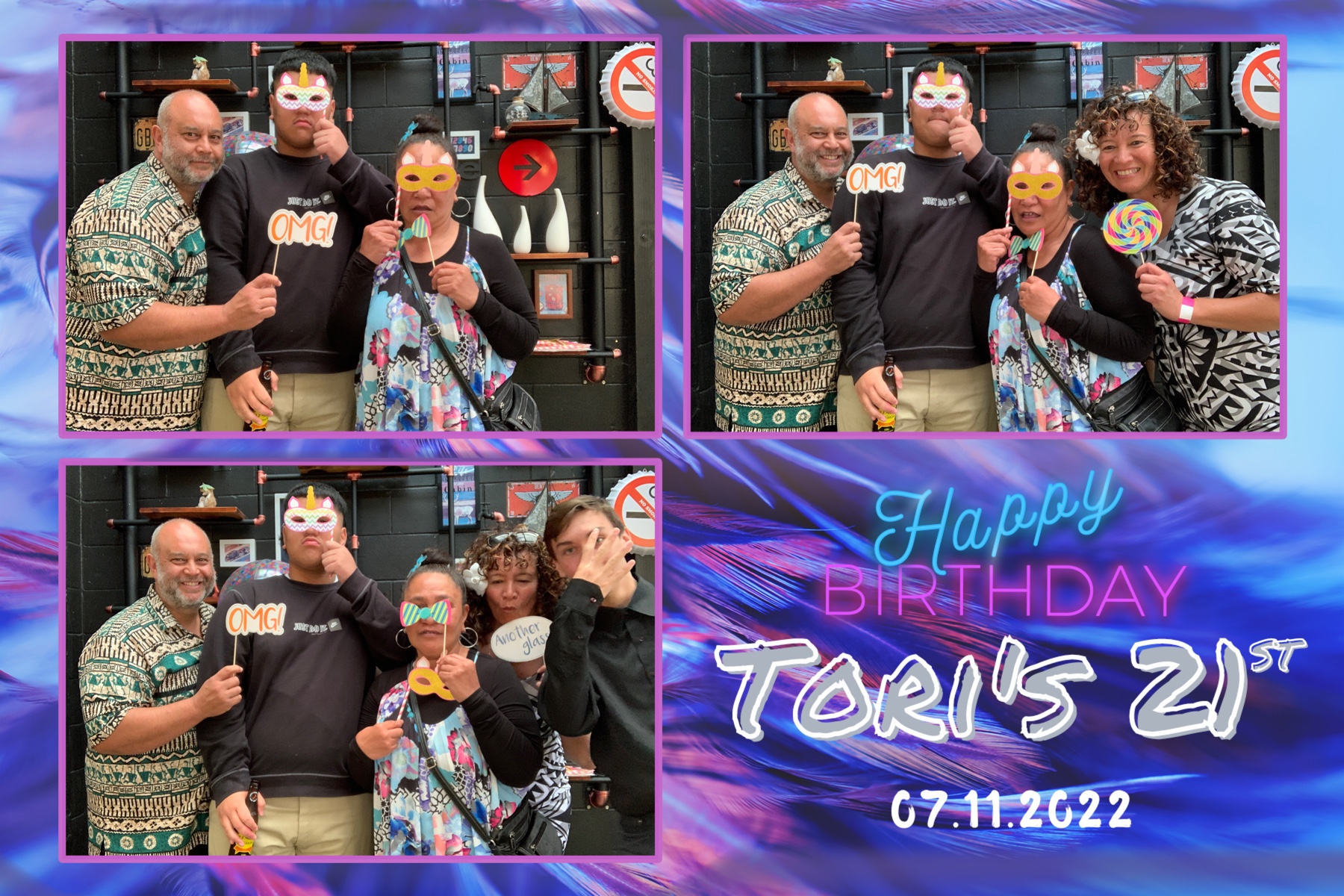 Tori's 21st | View more photos from the event at gallery.photobooth.co.nz/u/SelfieCentral/Toris-21st