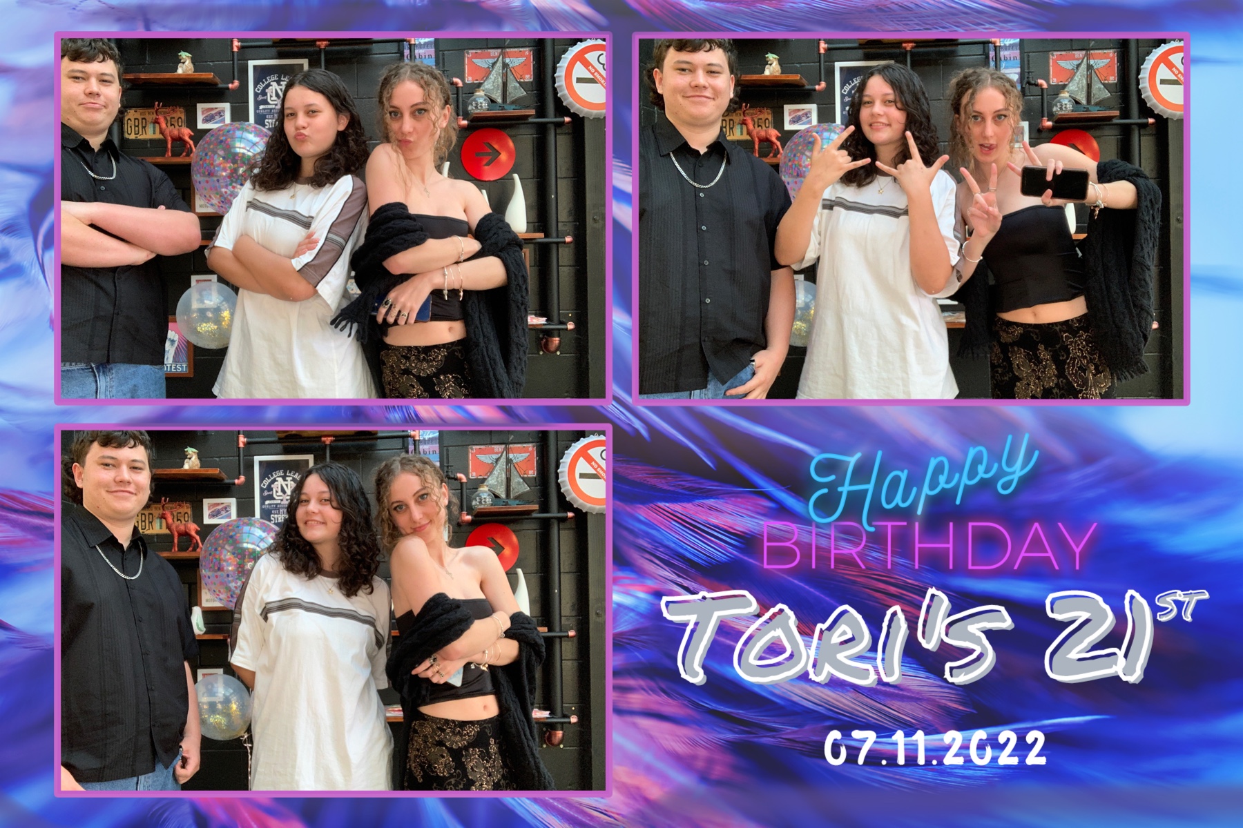 Tori's 21st | View more photos from the event at gallery.photobooth.co.nz/u/SelfieCentral/Toris-21st