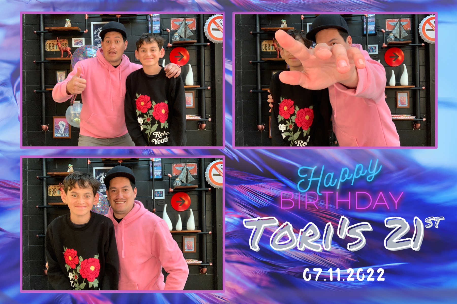 Tori's 21st | View more photos from the event at gallery.photobooth.co.nz/u/SelfieCentral/Toris-21st