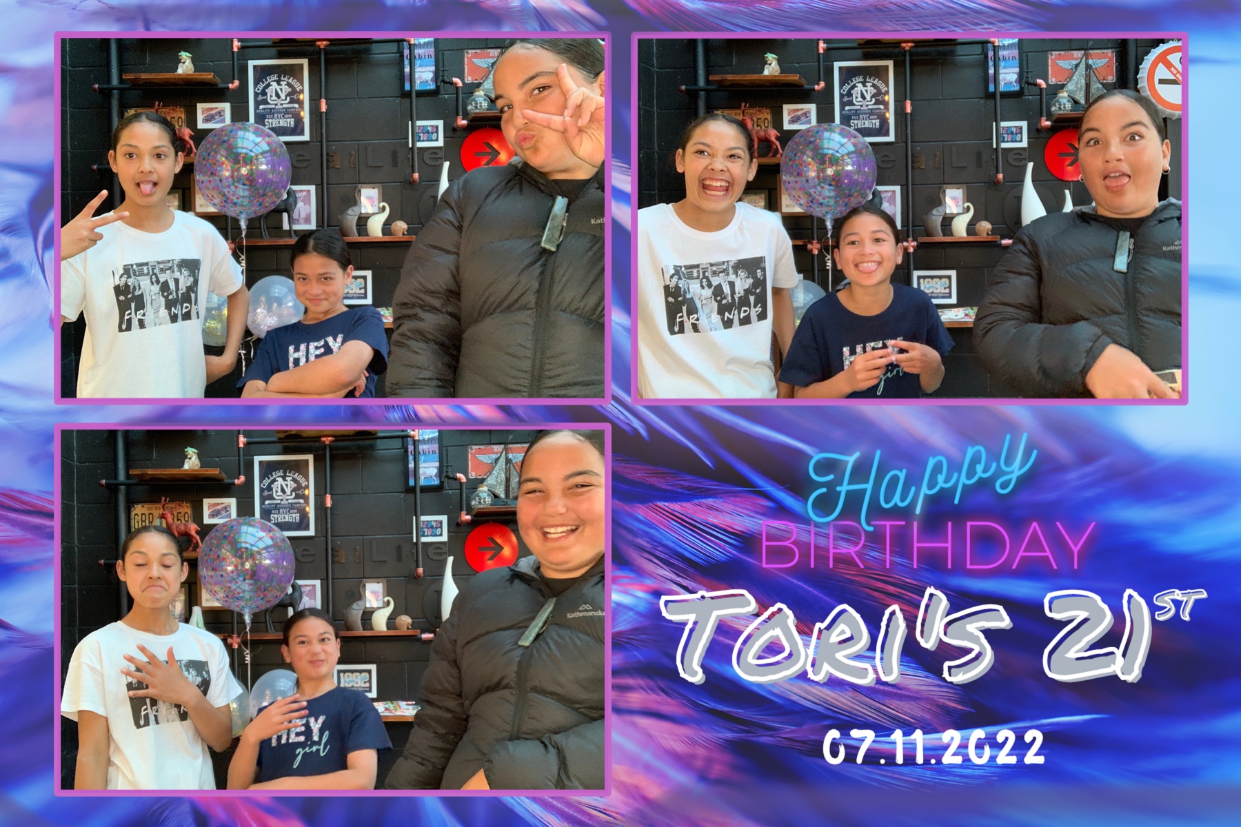 Tori's 21st | View more photos from the event at gallery.photobooth.co.nz/u/SelfieCentral/Toris-21st