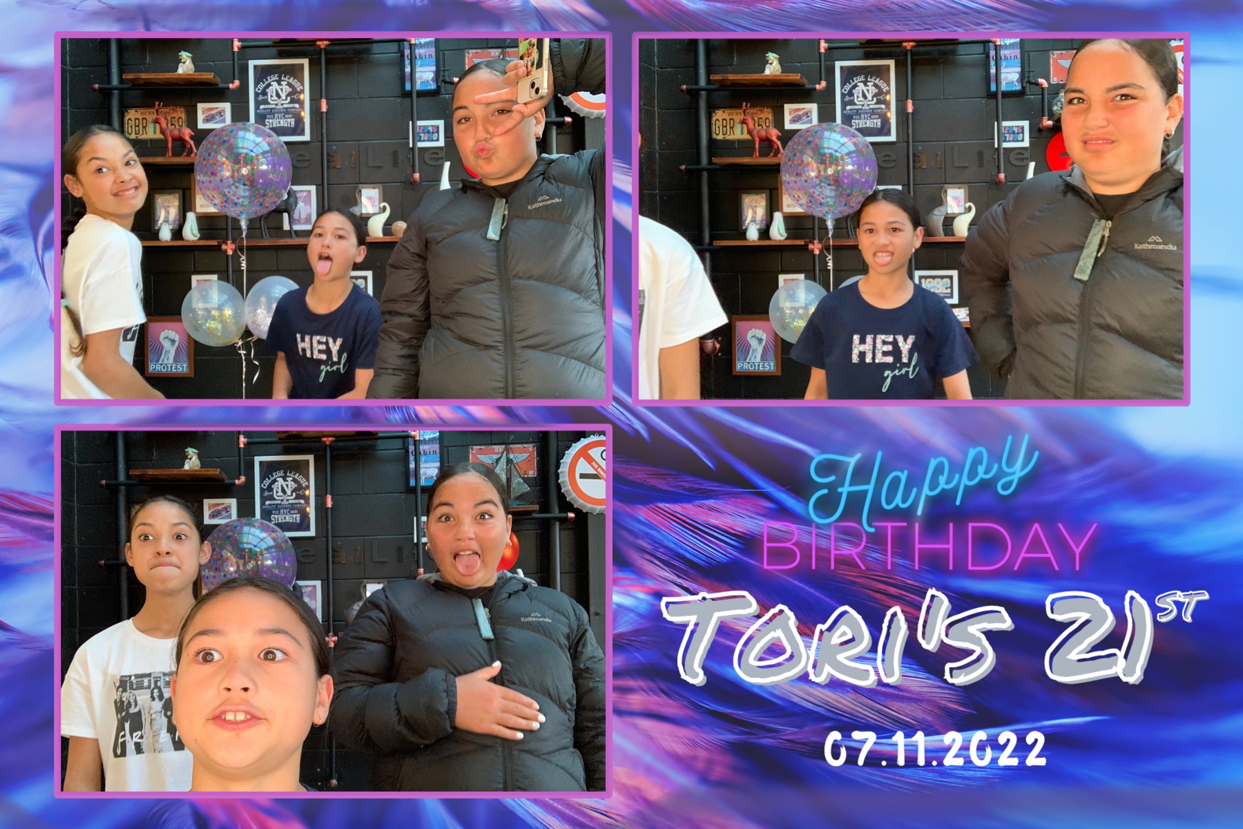 Tori's 21st | View more photos from the event at gallery.photobooth.co.nz/u/SelfieCentral/Toris-21st