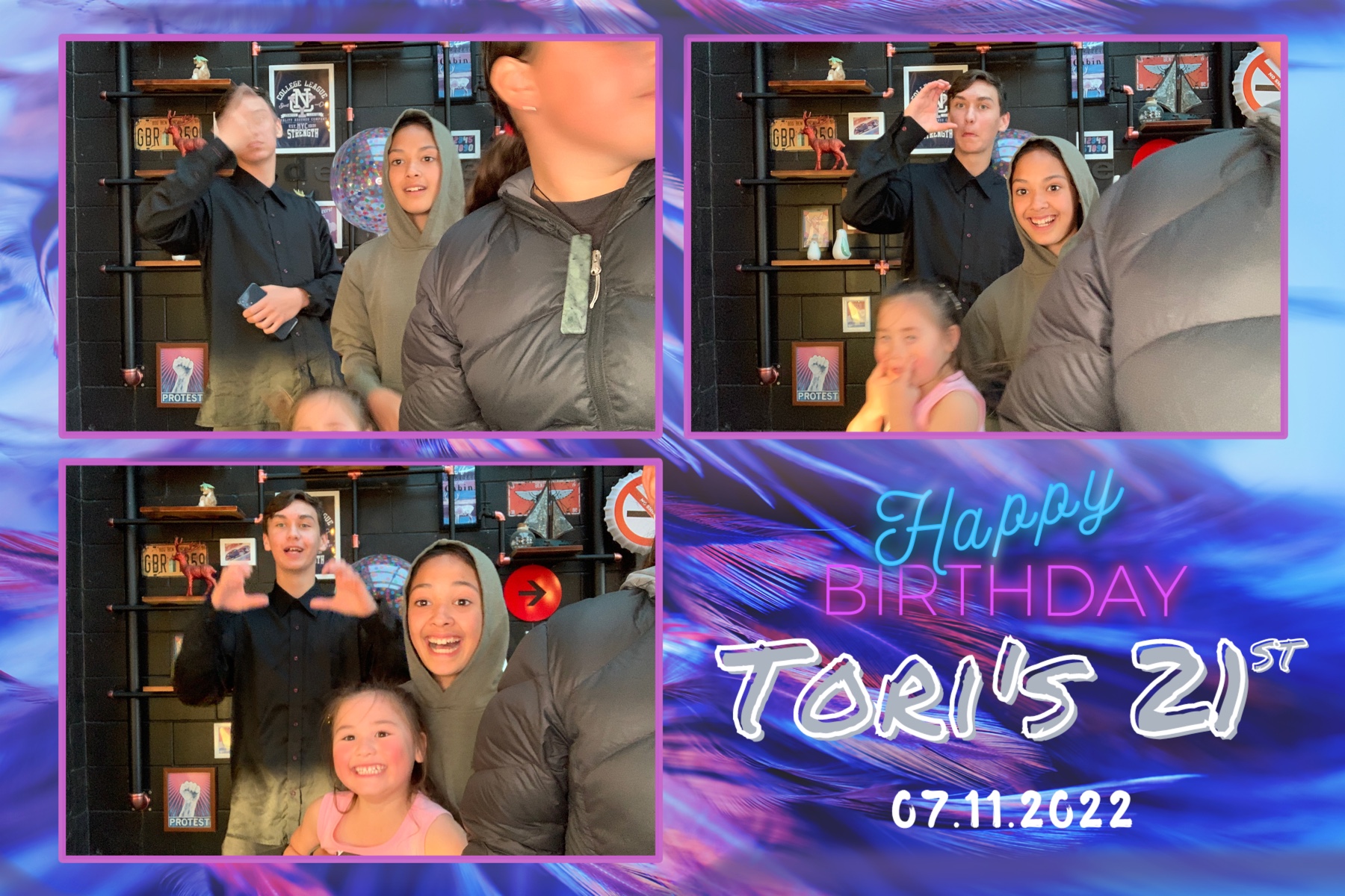 Tori's 21st | View more photos from the event at gallery.photobooth.co.nz/u/SelfieCentral/Toris-21st