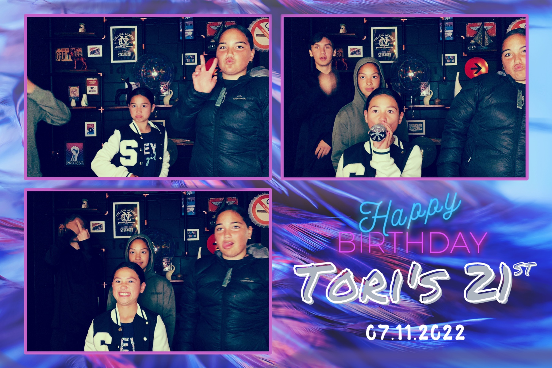 Tori's 21st | View more photos from the event at gallery.photobooth.co.nz/u/SelfieCentral/Toris-21st