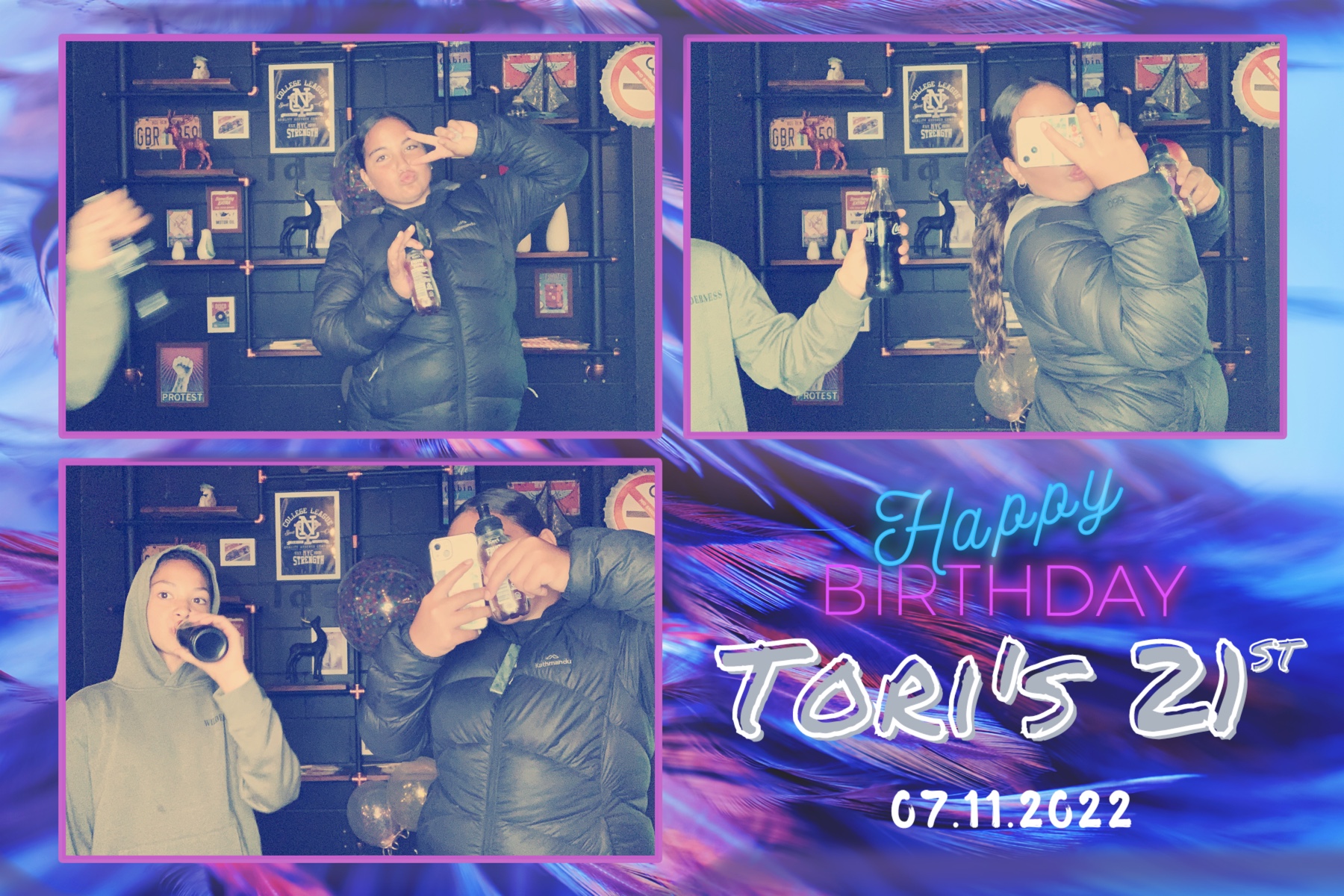 Tori's 21st | View more photos from the event at gallery.photobooth.co.nz/u/SelfieCentral/Toris-21st