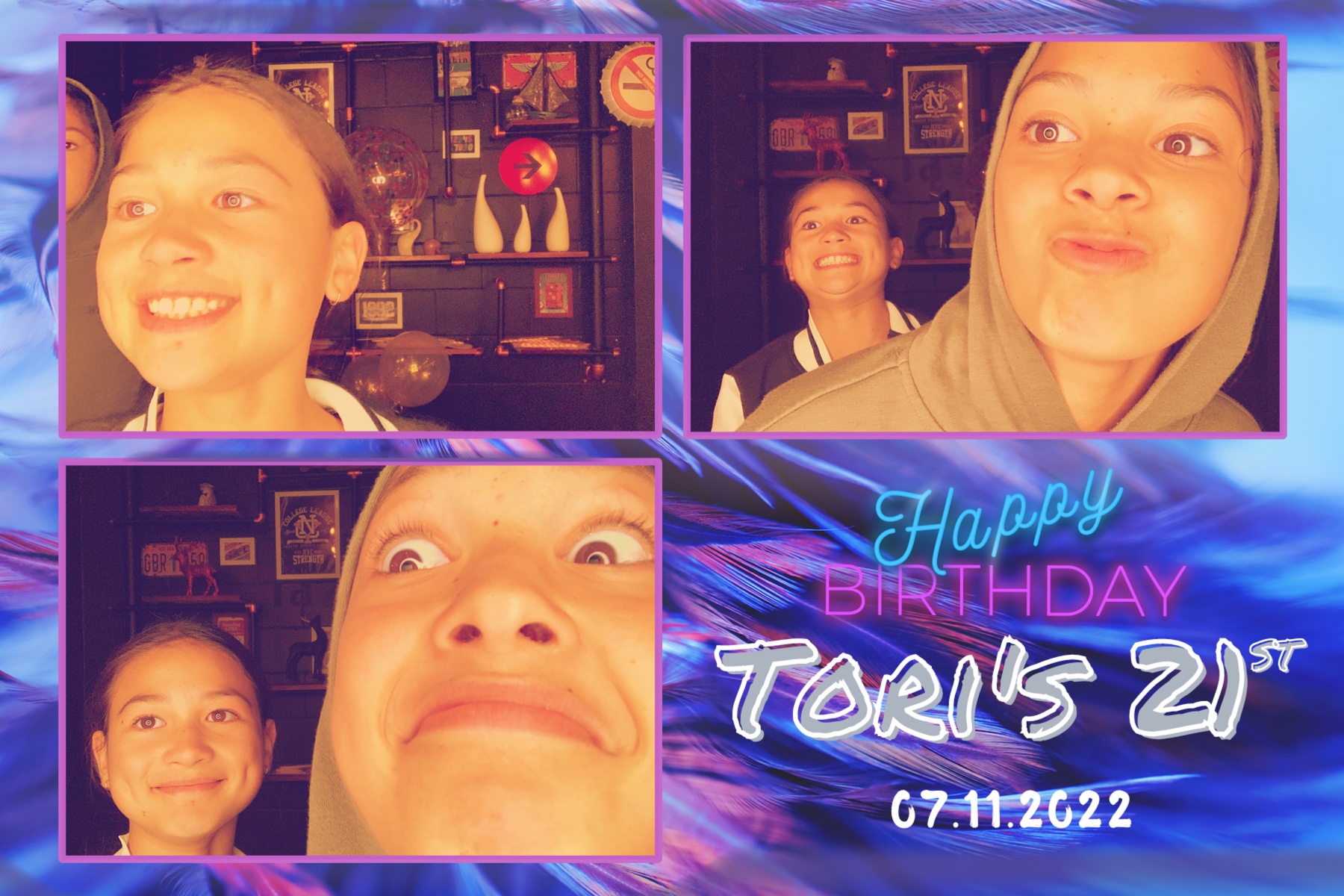 Tori's 21st | View more photos from the event at gallery.photobooth.co.nz/u/SelfieCentral/Toris-21st