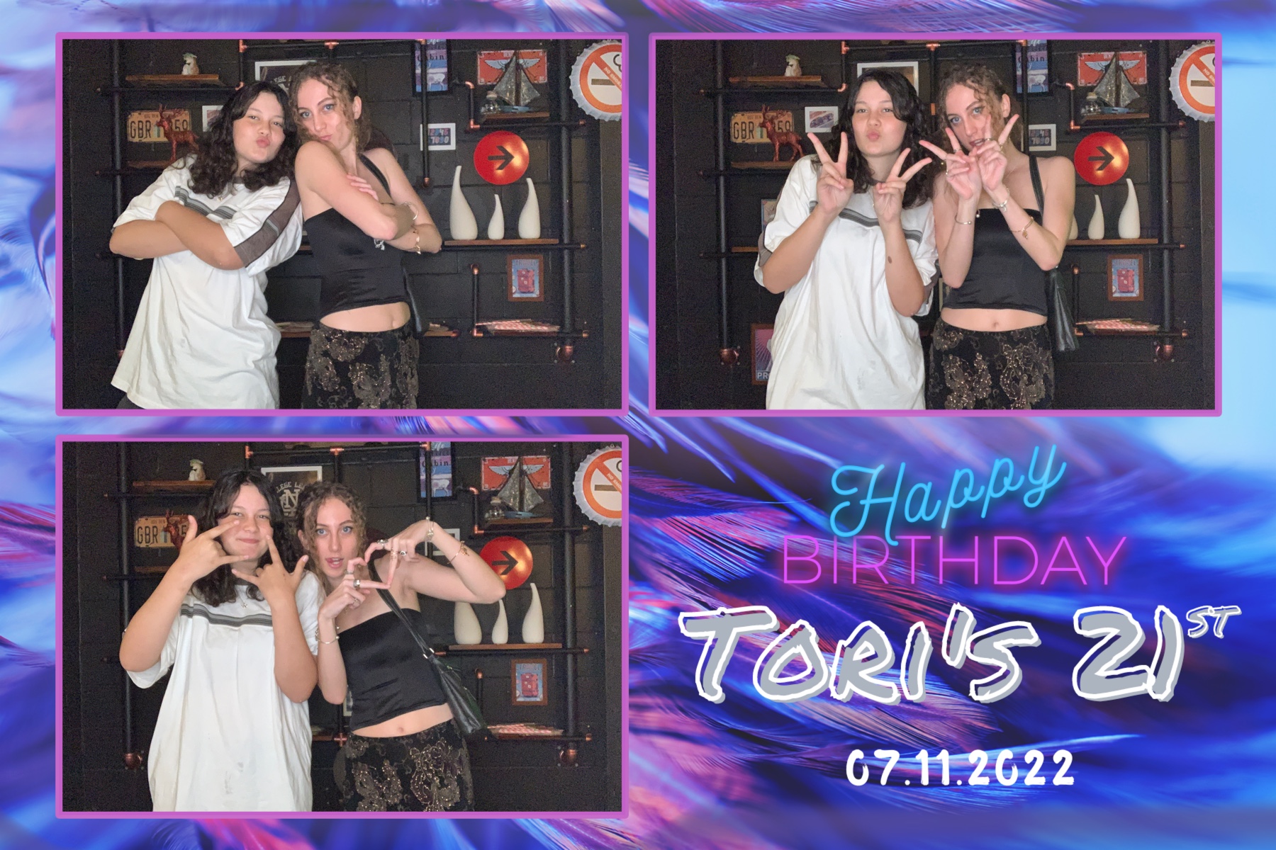 Tori's 21st | View more photos from the event at gallery.photobooth.co.nz/u/SelfieCentral/Toris-21st