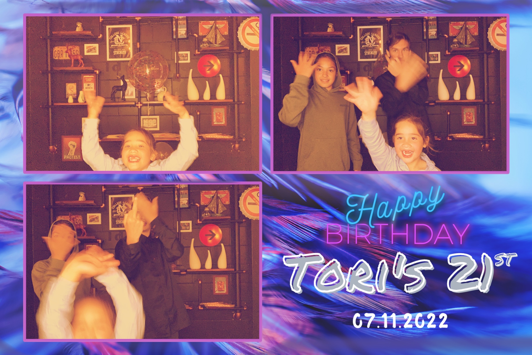 Tori's 21st | View more photos from the event at gallery.photobooth.co.nz/u/SelfieCentral/Toris-21st