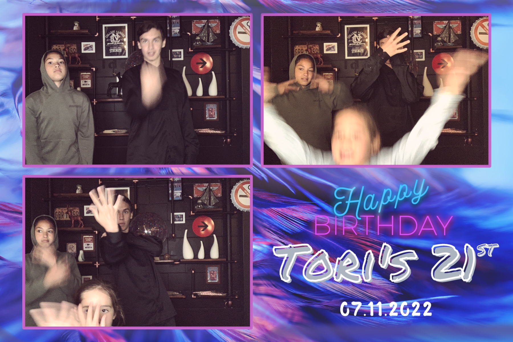 Tori's 21st | View more photos from the event at gallery.photobooth.co.nz/u/SelfieCentral/Toris-21st