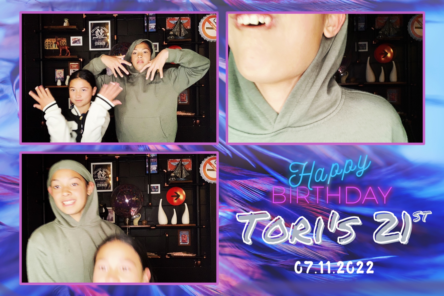 Tori's 21st | View more photos from the event at gallery.photobooth.co.nz/u/SelfieCentral/Toris-21st