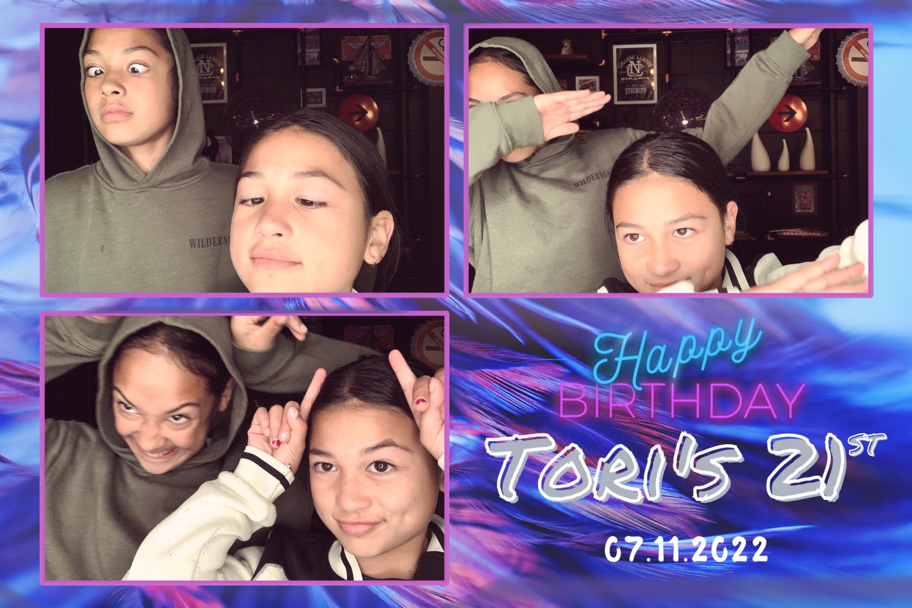 Tori's 21st | View more photos from the event at gallery.photobooth.co.nz/u/SelfieCentral/Toris-21st