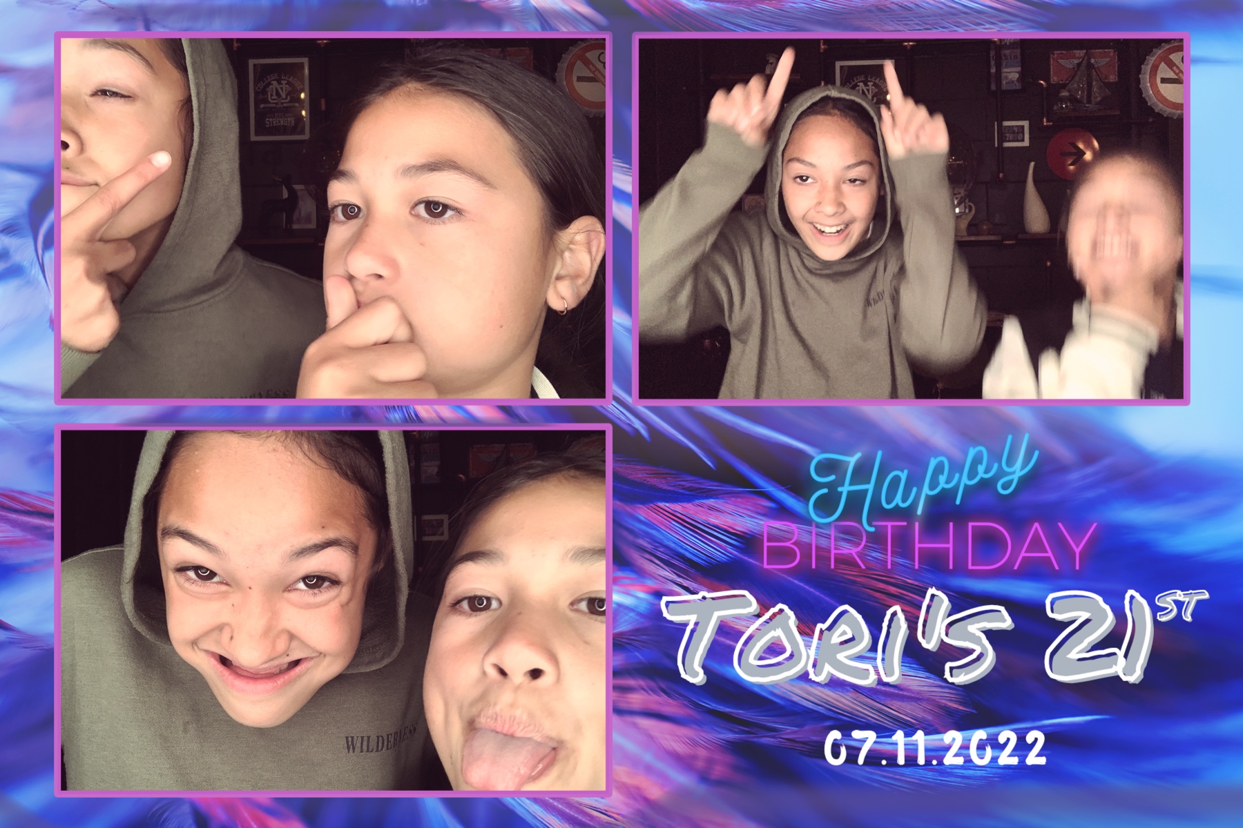 Tori's 21st | View more photos from the event at gallery.photobooth.co.nz/u/SelfieCentral/Toris-21st