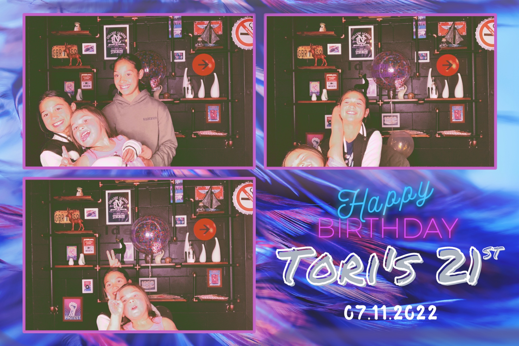Tori's 21st | View more photos from the event at gallery.photobooth.co.nz/u/SelfieCentral/Toris-21st