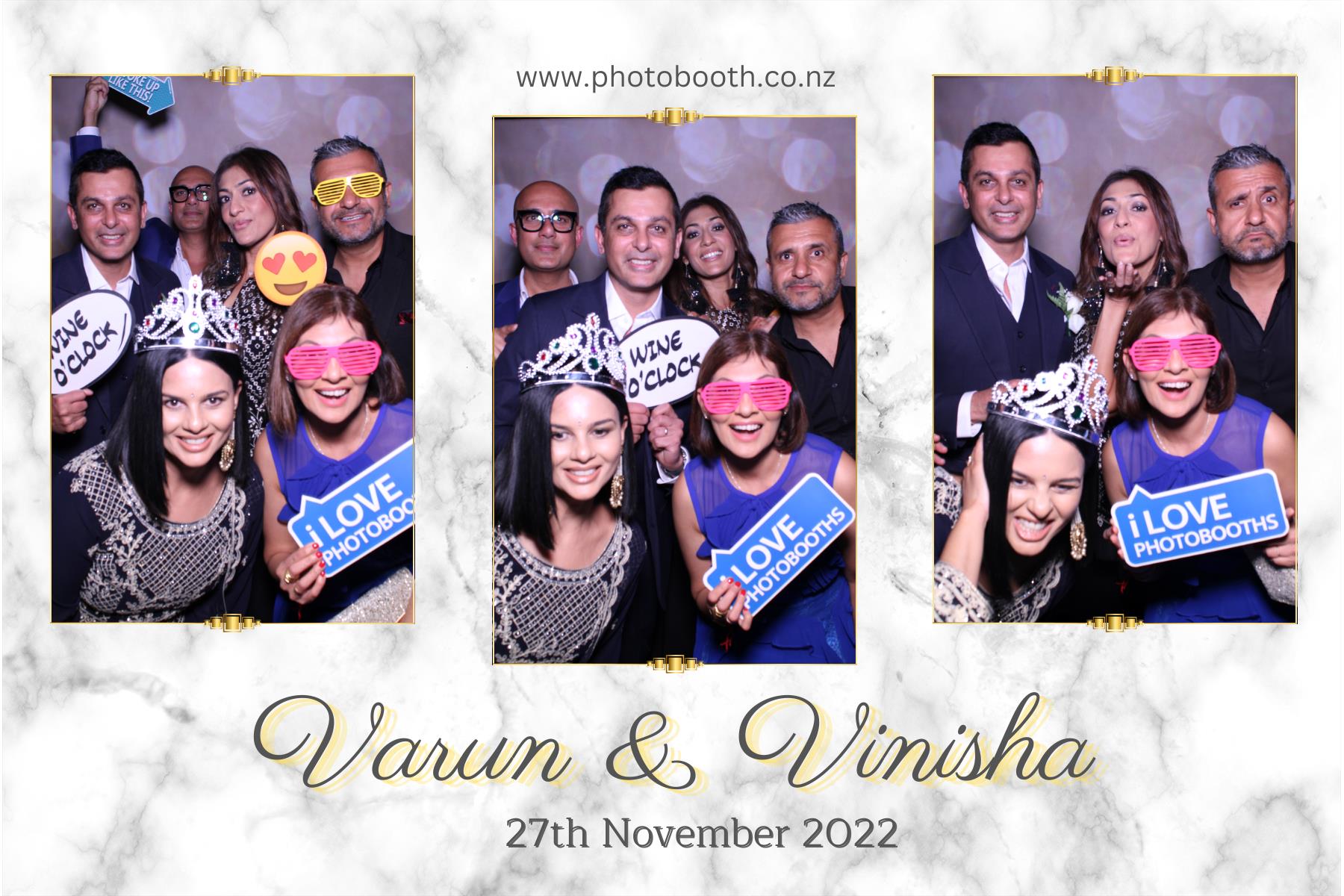 Varun & Vinisha's Wedding | View more photos from the event at gallery.photobooth.co.nz/u/SelfieCentral/Varun-Vinishas-Wedding