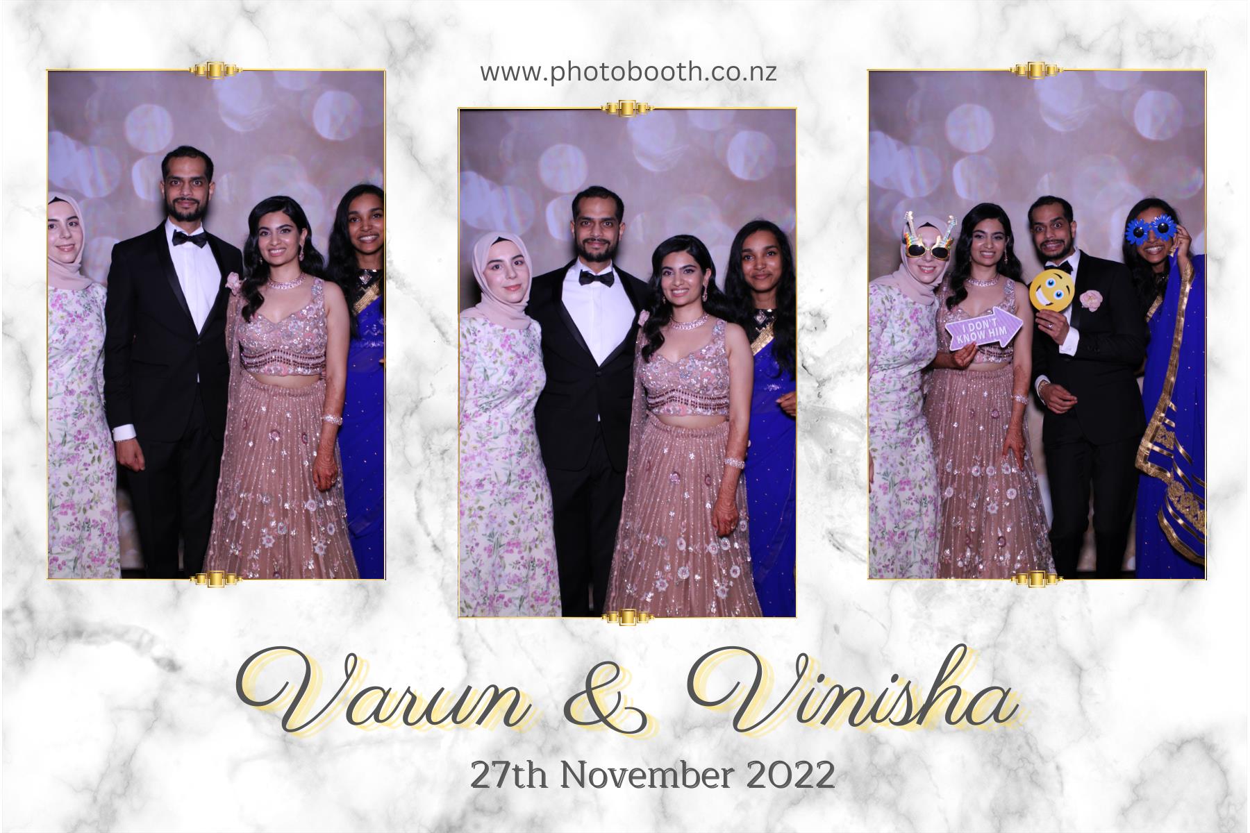 Varun & Vinisha's Wedding | View more photos from the event at gallery.photobooth.co.nz/u/SelfieCentral/Varun-Vinishas-Wedding