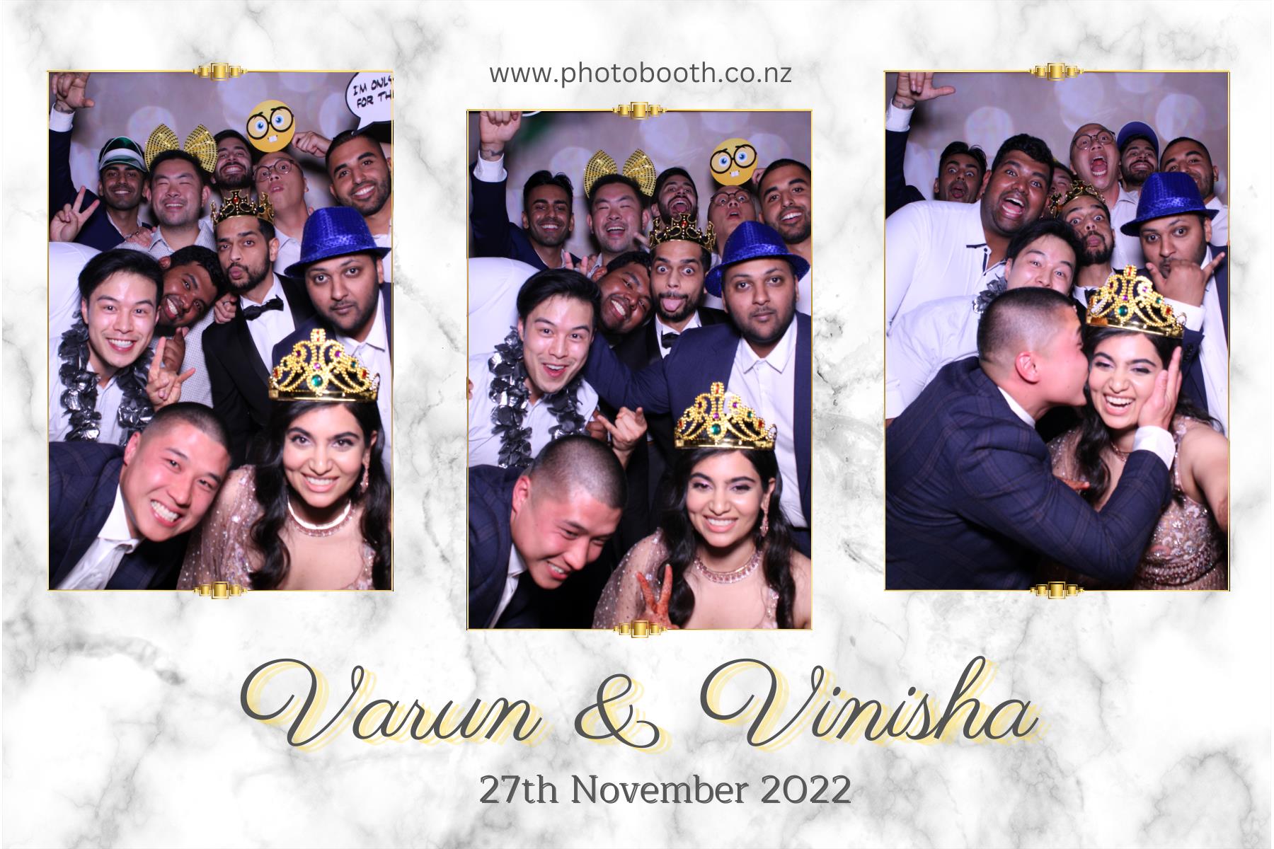 Varun & Vinisha's Wedding | View more photos from the event at gallery.photobooth.co.nz/u/SelfieCentral/Varun-Vinishas-Wedding