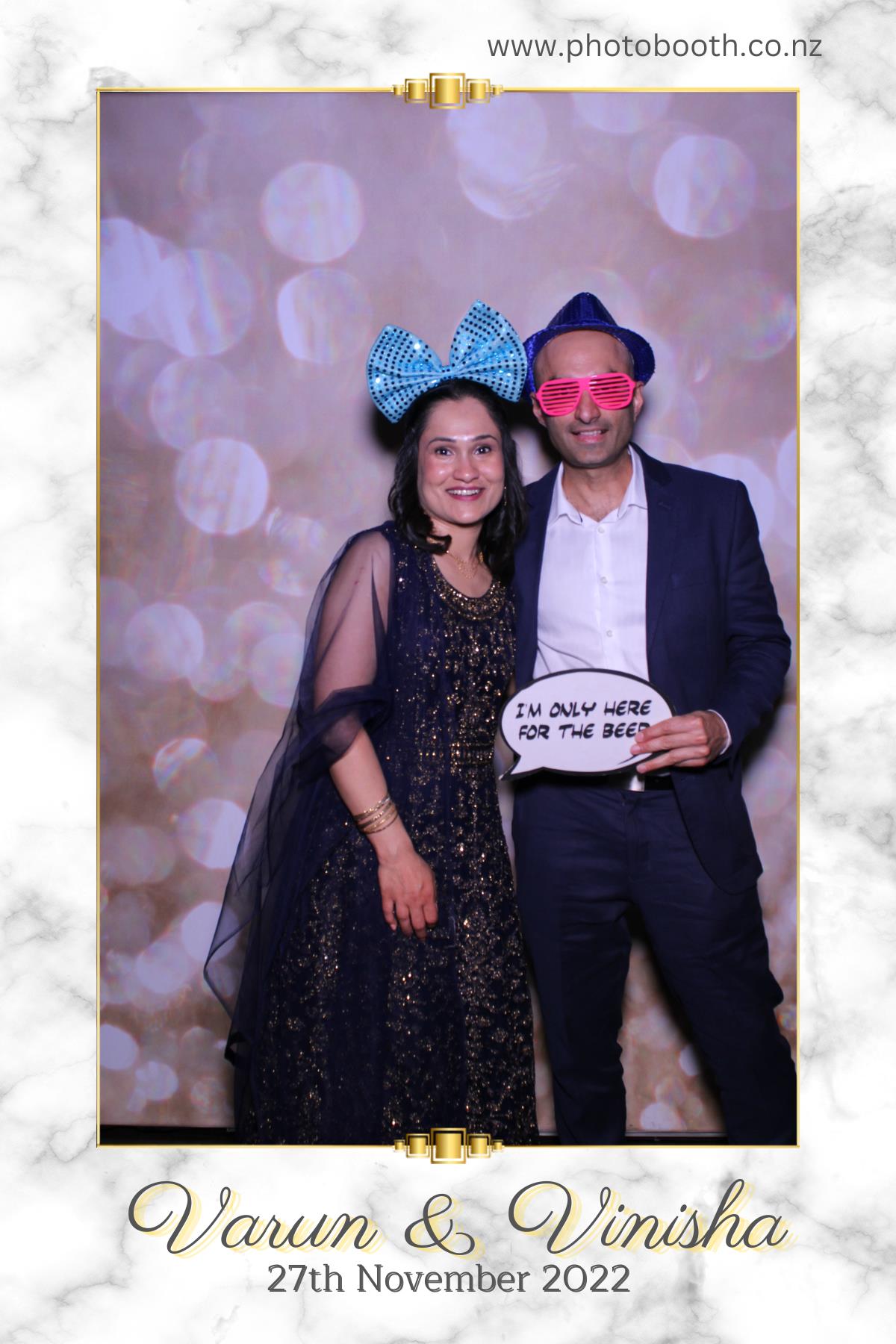 Varun & Vinisha's Wedding | View more photos from the event at gallery.photobooth.co.nz/u/SelfieCentral/Varun-Vinishas-Wedding