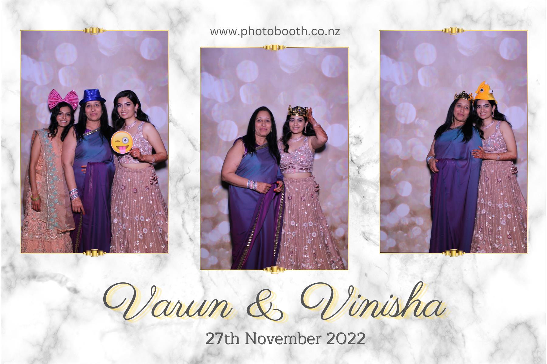 Varun & Vinisha's Wedding | View more photos from the event at gallery.photobooth.co.nz/u/SelfieCentral/Varun-Vinishas-Wedding