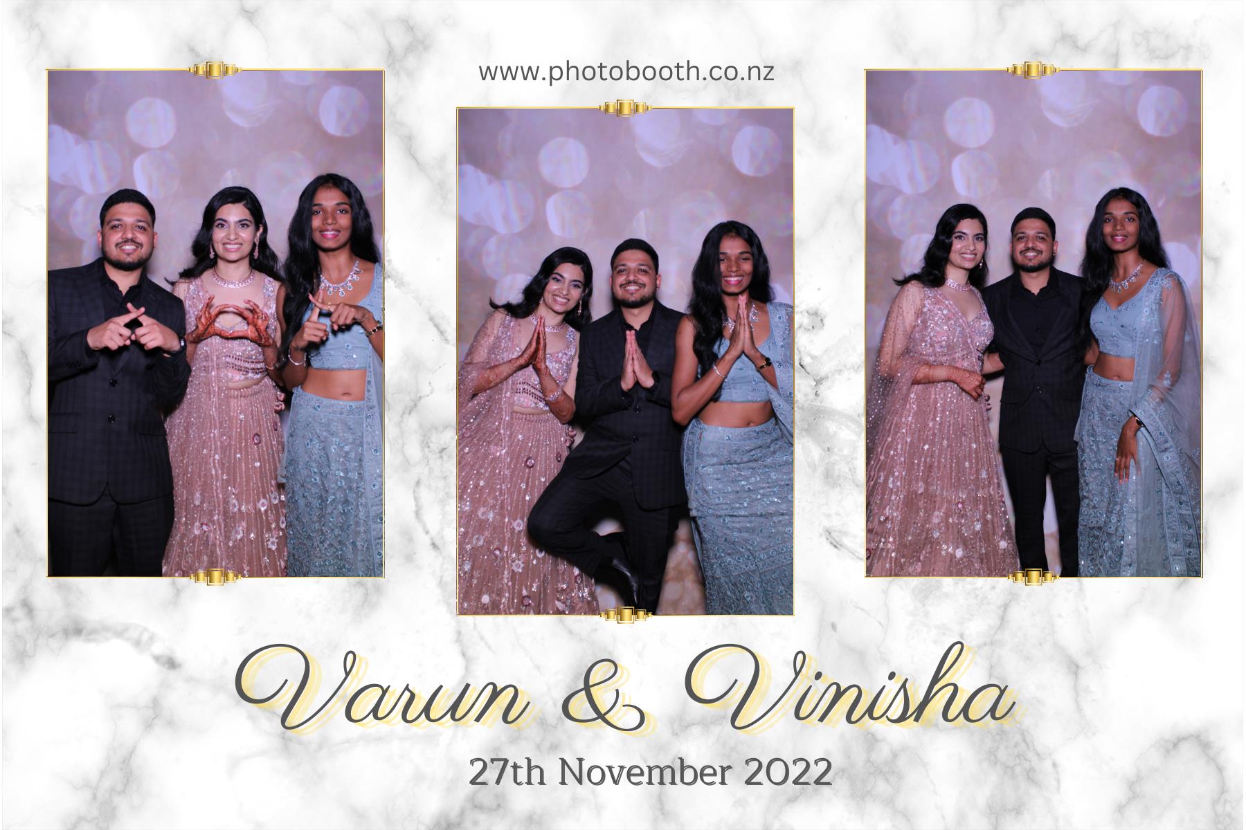 Varun & Vinisha's Wedding | View more photos from the event at gallery.photobooth.co.nz/u/SelfieCentral/Varun-Vinishas-Wedding