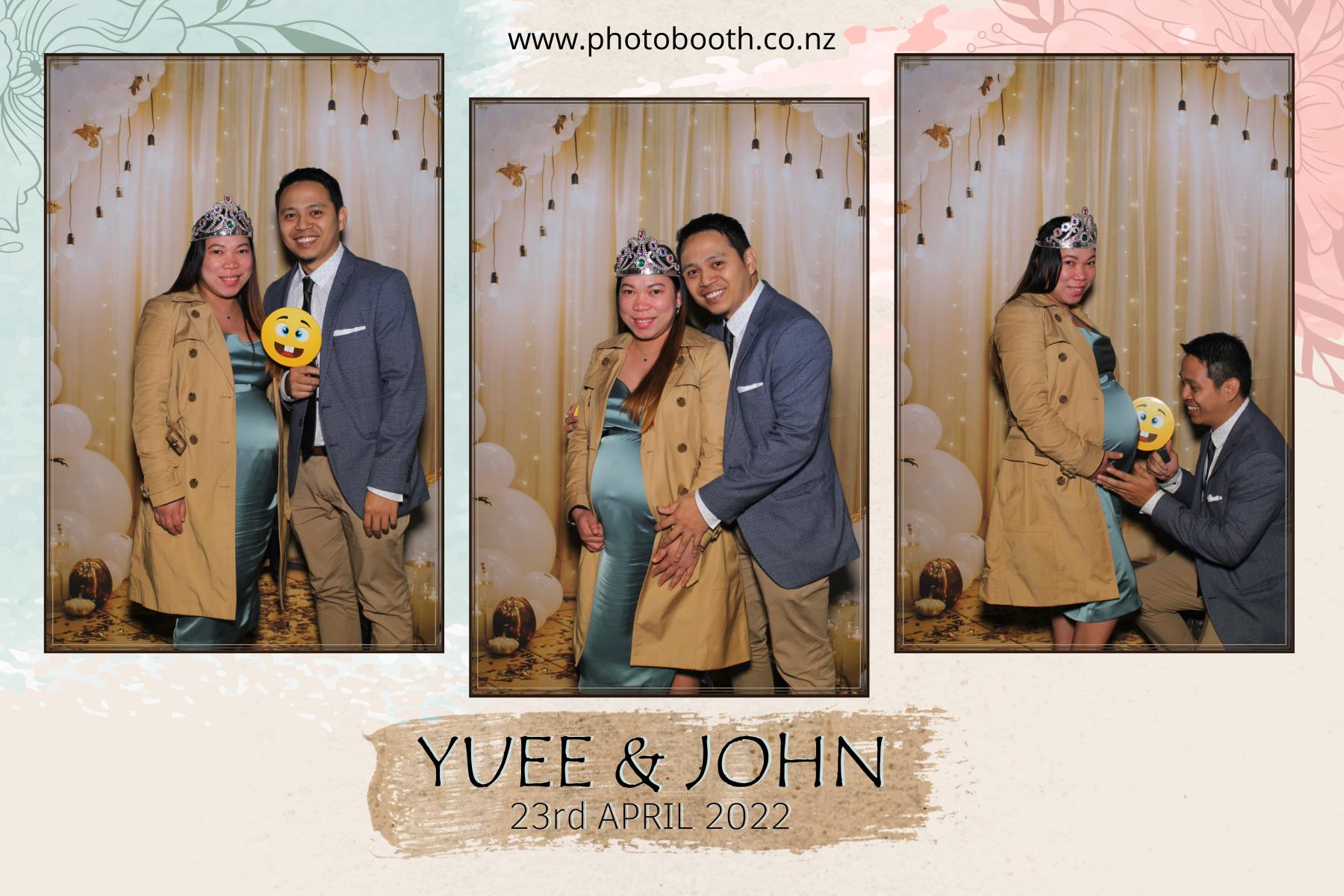 Yuee & John's Wedding | View more photos from the event at gallery.photobooth.co.nz/u/SelfieCentral/Yuee-Johns-Wedding