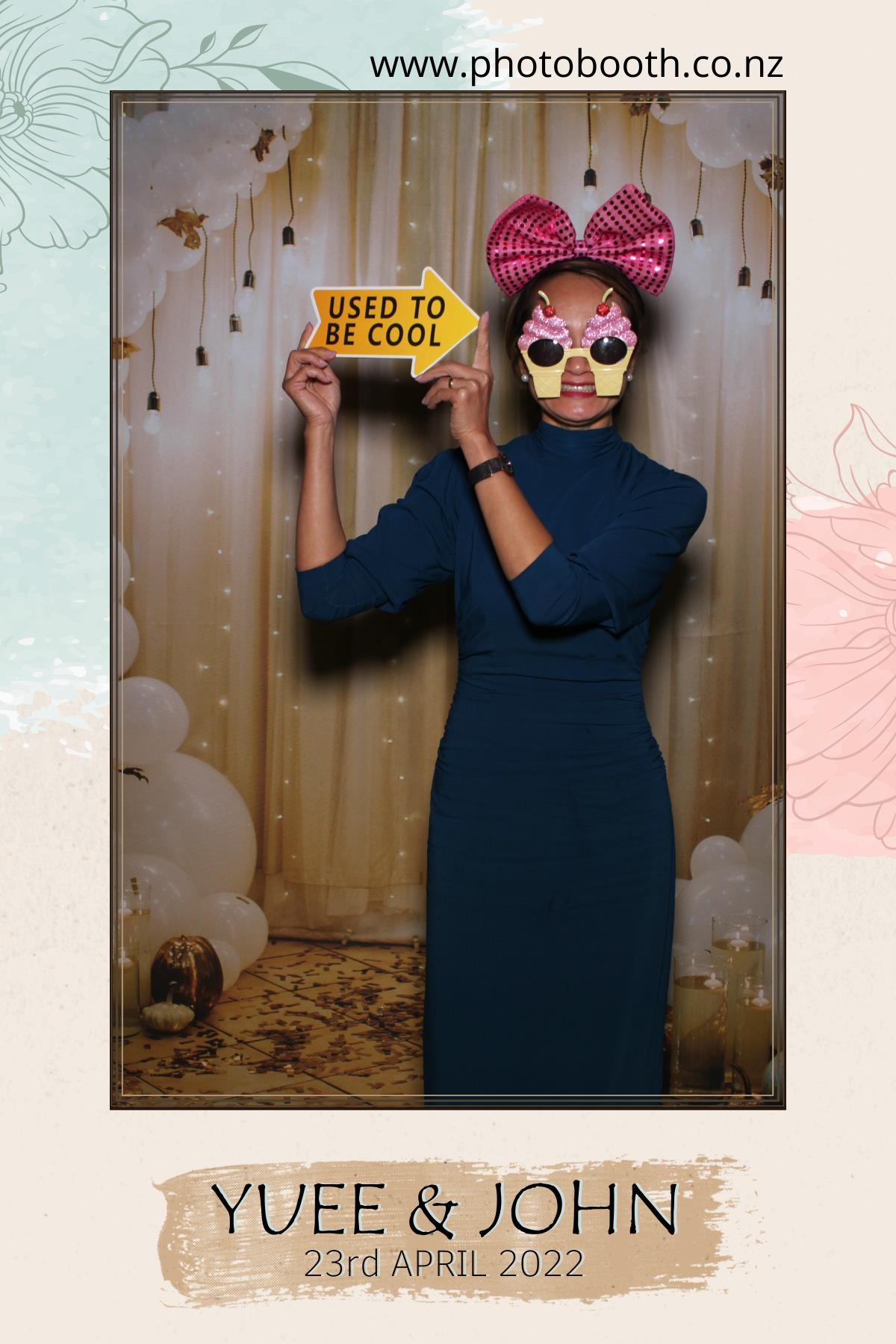 Yuee & John's Wedding | View more photos from the event at gallery.photobooth.co.nz/u/SelfieCentral/Yuee-Johns-Wedding