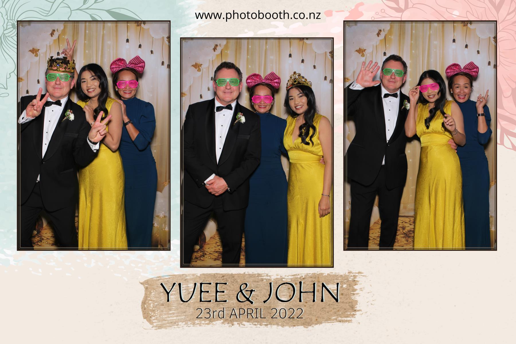 Yuee & John's Wedding | View more photos from the event at gallery.photobooth.co.nz/u/SelfieCentral/Yuee-Johns-Wedding
