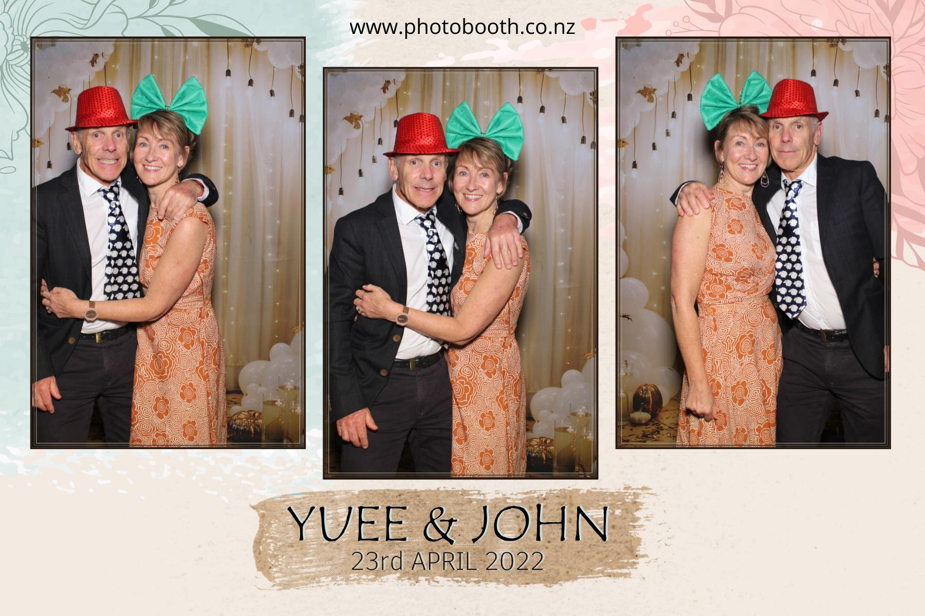 Yuee & John's Wedding | View more photos from the event at gallery.photobooth.co.nz/u/SelfieCentral/Yuee-Johns-Wedding