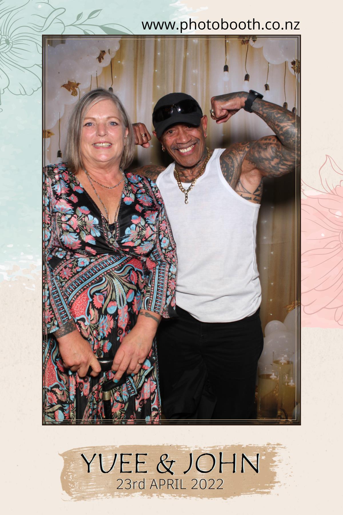 Yuee & John's Wedding | View more photos from the event at gallery.photobooth.co.nz/u/SelfieCentral/Yuee-Johns-Wedding