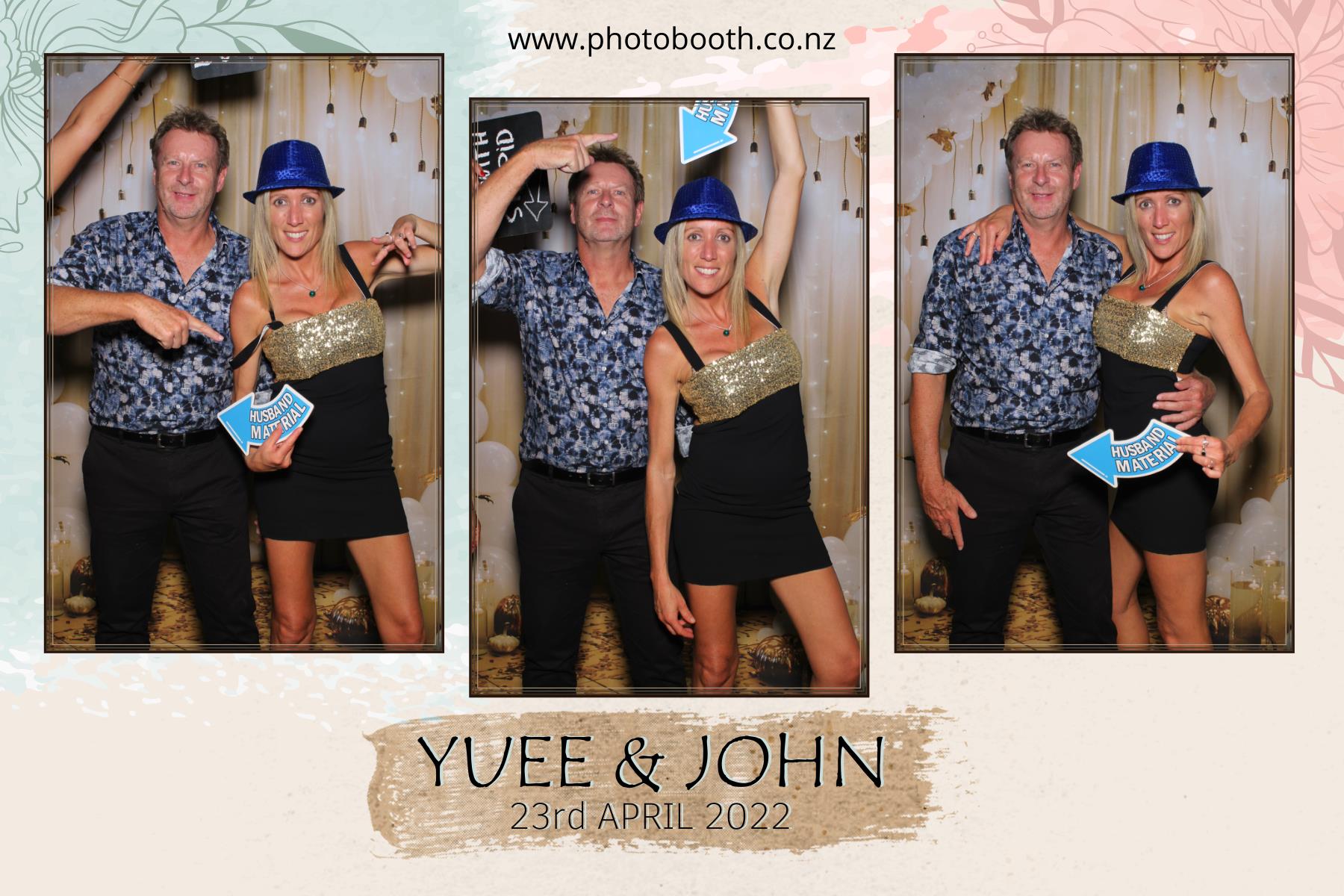 Yuee & John's Wedding | View more photos from the event at gallery.photobooth.co.nz/u/SelfieCentral/Yuee-Johns-Wedding