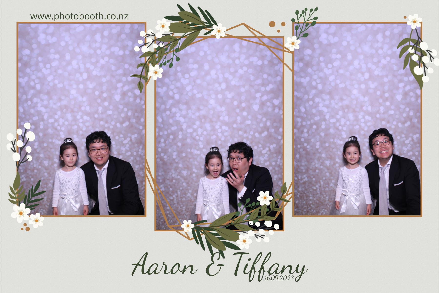 Aaron & Tiffany's Wedding | View more photos from the event at gallery.photobooth.co.nz/u/SelfieCentral/Aaron-Tiffanys-Wedding