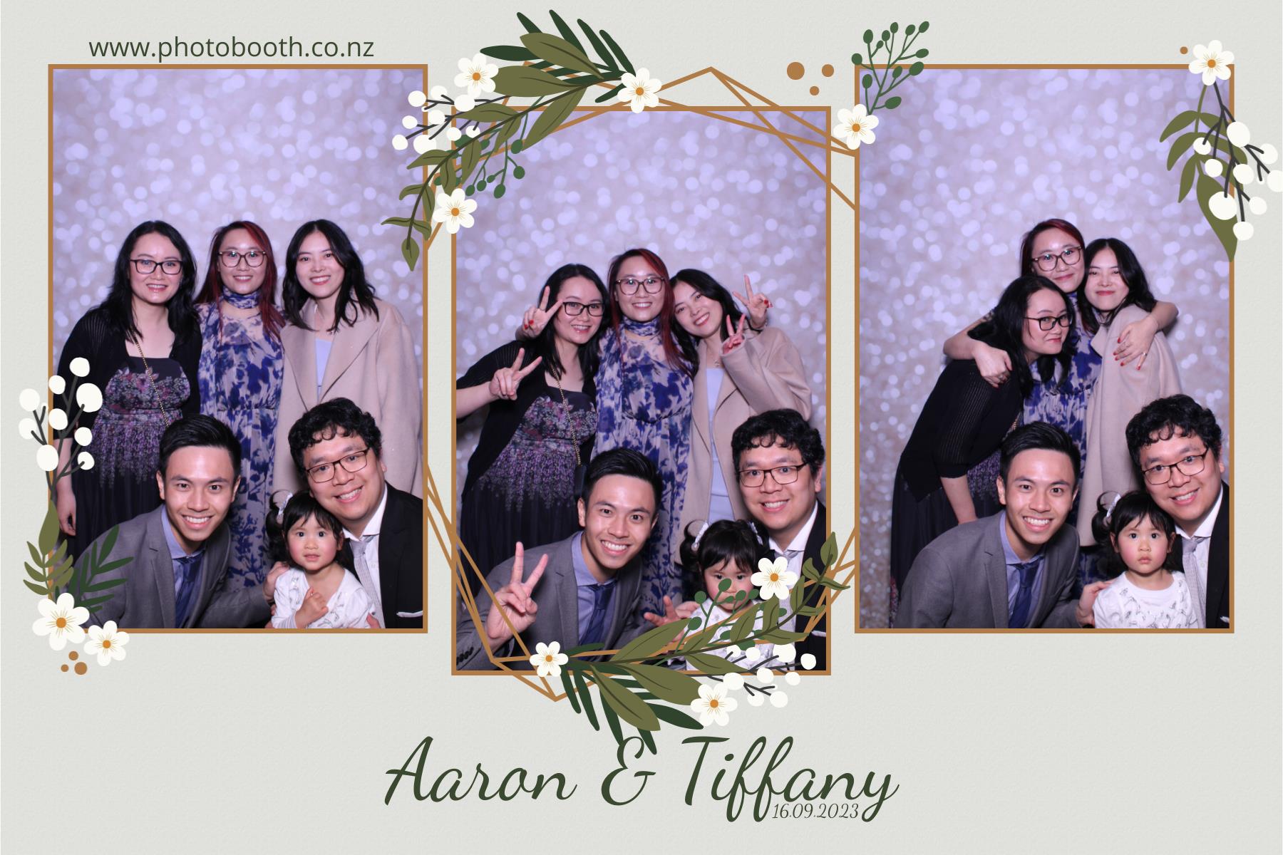 Aaron & Tiffany's Wedding | View more photos from the event at gallery.photobooth.co.nz/u/SelfieCentral/Aaron-Tiffanys-Wedding