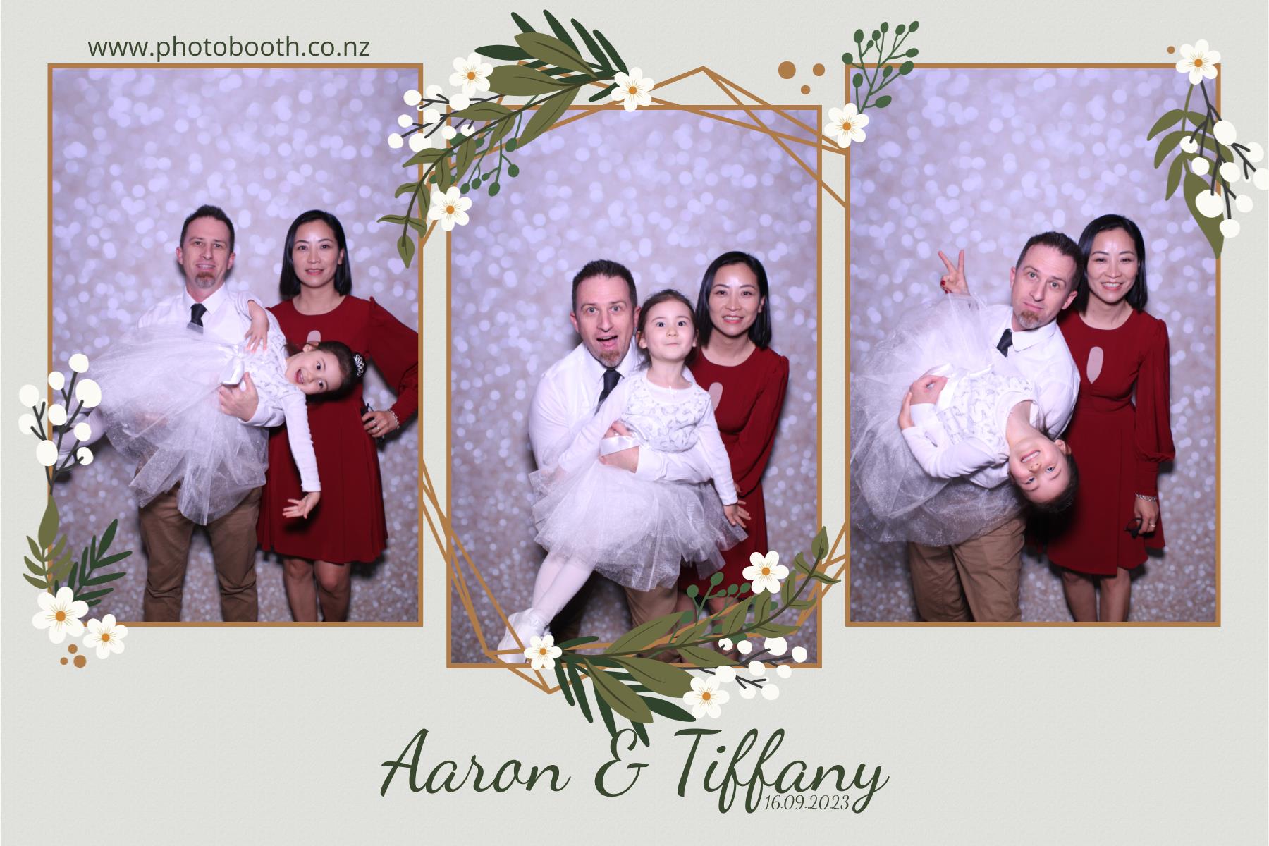 Aaron & Tiffany's Wedding | View more photos from the event at gallery.photobooth.co.nz/u/SelfieCentral/Aaron-Tiffanys-Wedding