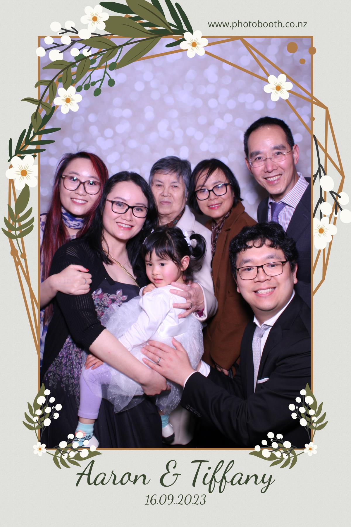 Aaron & Tiffany's Wedding | View more photos from the event at gallery.photobooth.co.nz/u/SelfieCentral/Aaron-Tiffanys-Wedding