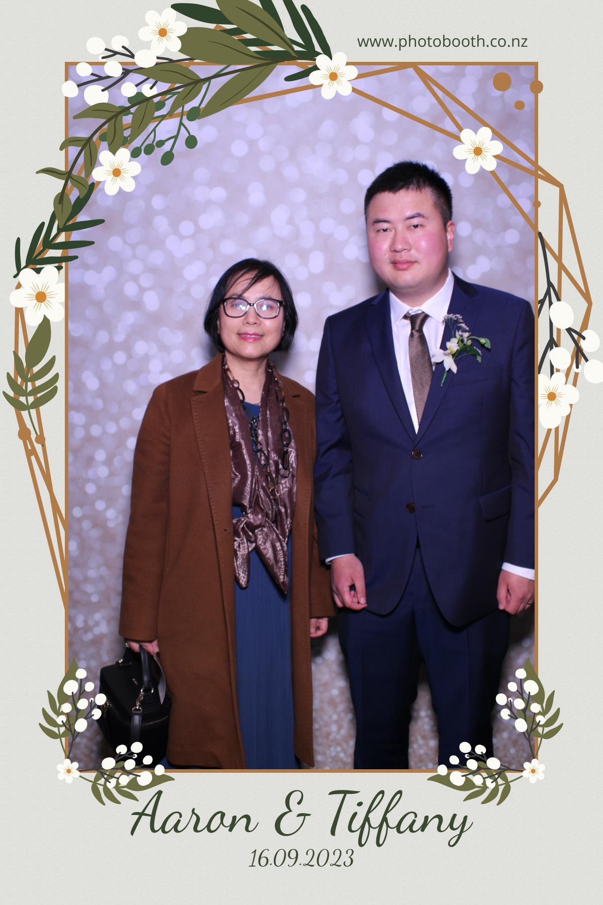 Aaron & Tiffany's Wedding | View more photos from the event at gallery.photobooth.co.nz/u/SelfieCentral/Aaron-Tiffanys-Wedding