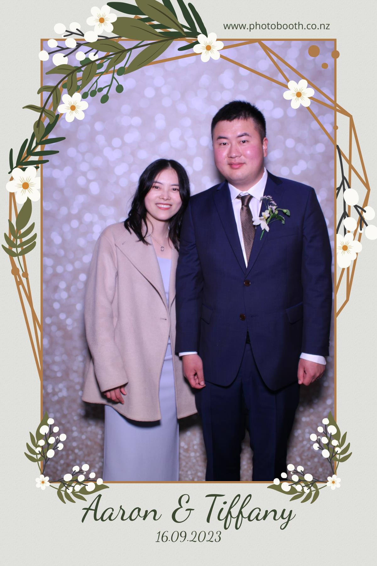 Aaron & Tiffany's Wedding | View more photos from the event at gallery.photobooth.co.nz/u/SelfieCentral/Aaron-Tiffanys-Wedding