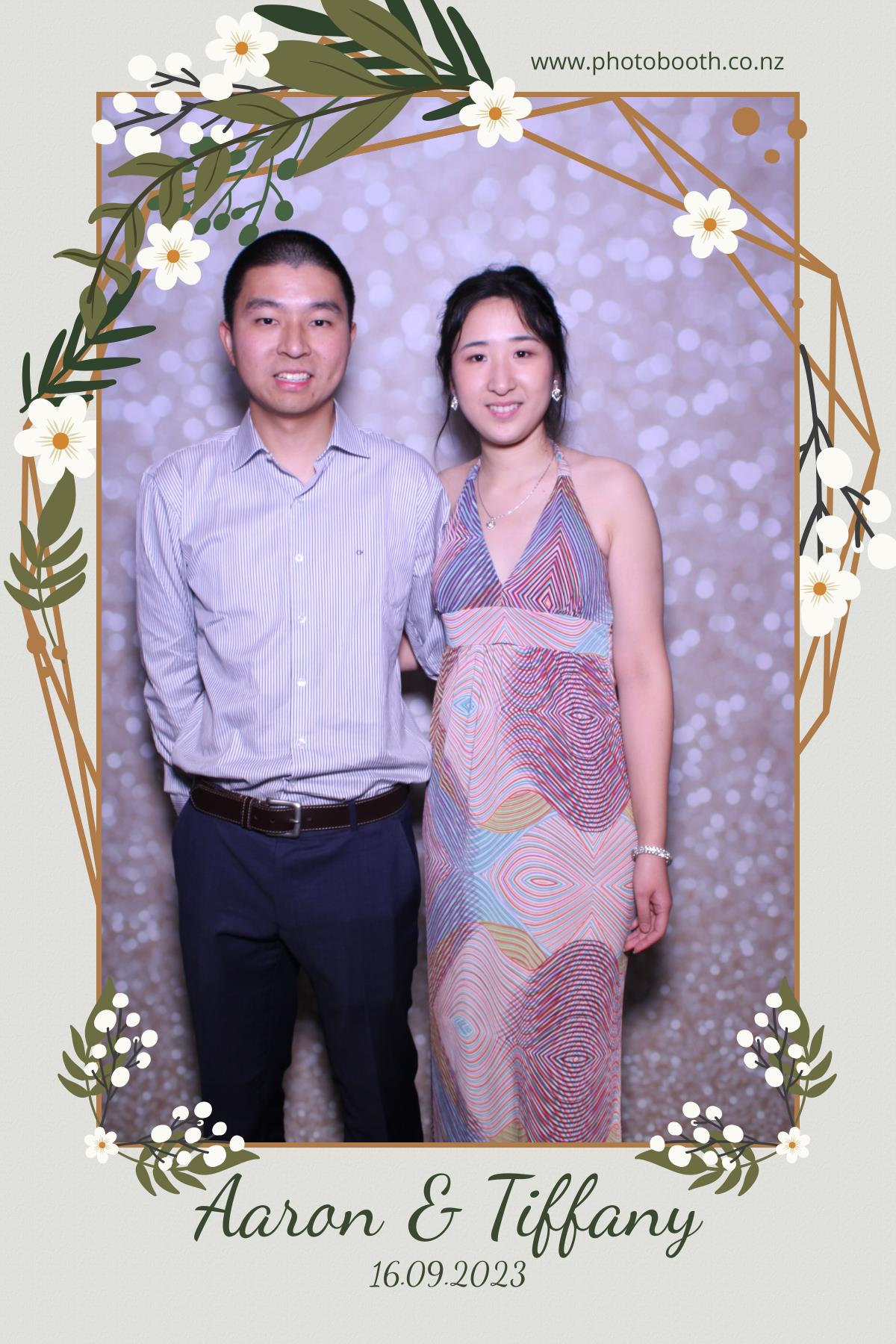 Aaron & Tiffany's Wedding | View more photos from the event at gallery.photobooth.co.nz/u/SelfieCentral/Aaron-Tiffanys-Wedding