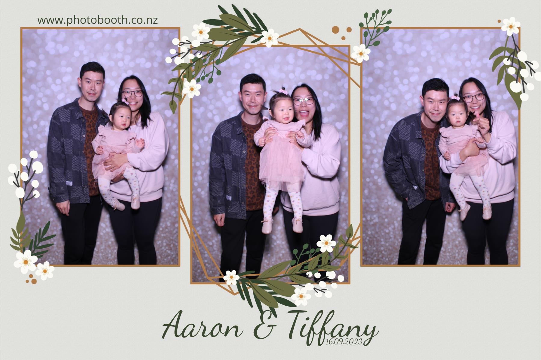 Aaron & Tiffany's Wedding | View more photos from the event at gallery.photobooth.co.nz/u/SelfieCentral/Aaron-Tiffanys-Wedding