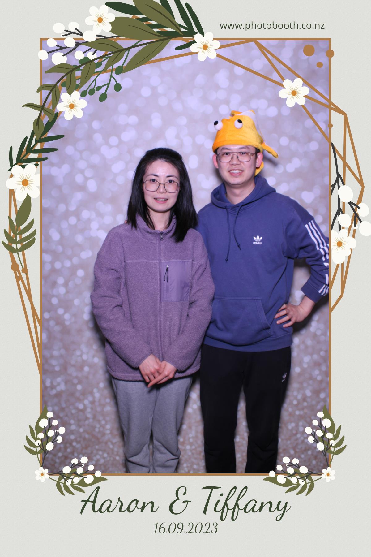 Aaron & Tiffany's Wedding | View more photos from the event at gallery.photobooth.co.nz/u/SelfieCentral/Aaron-Tiffanys-Wedding