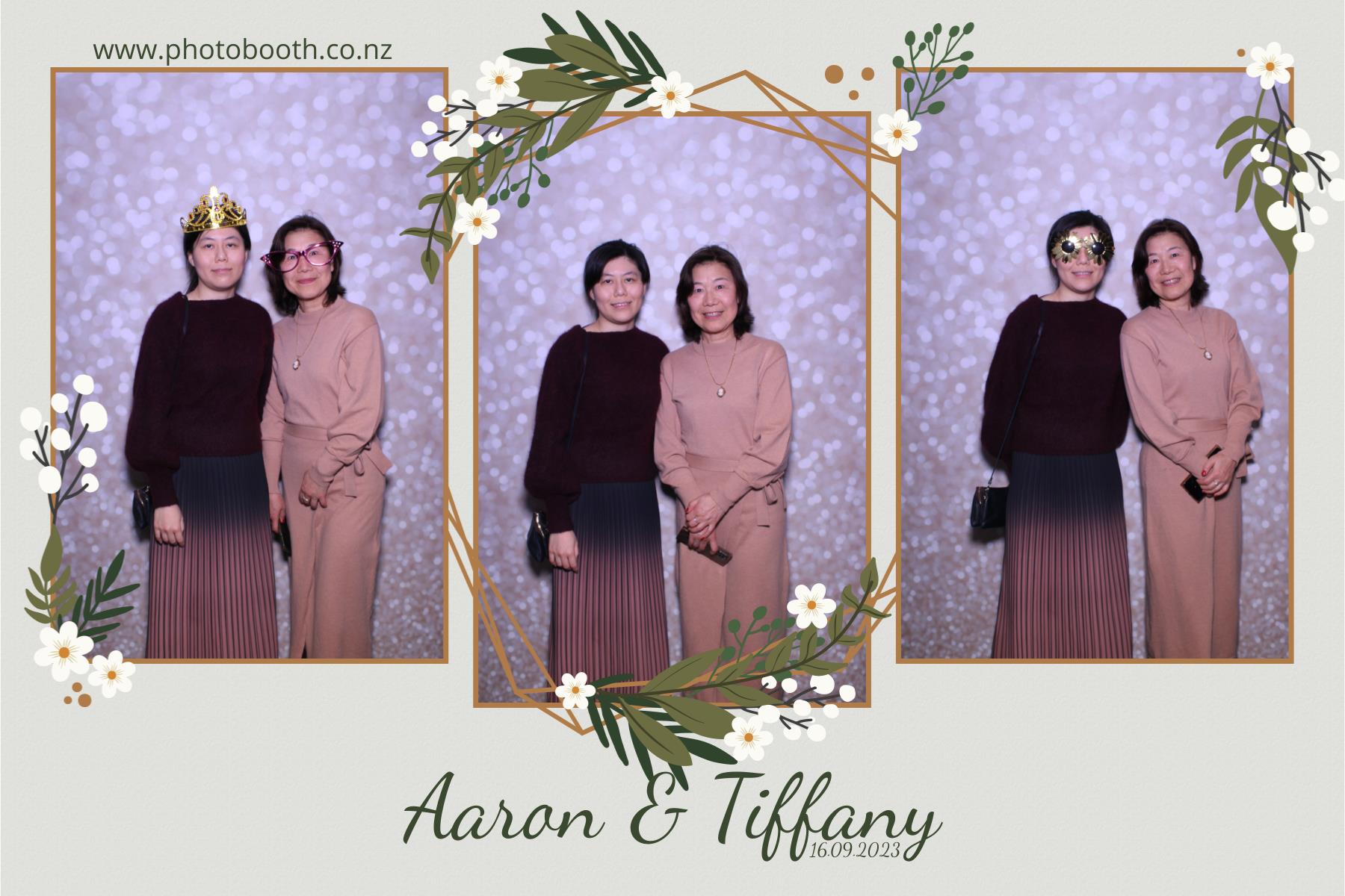 Aaron & Tiffany's Wedding | View more photos from the event at gallery.photobooth.co.nz/u/SelfieCentral/Aaron-Tiffanys-Wedding