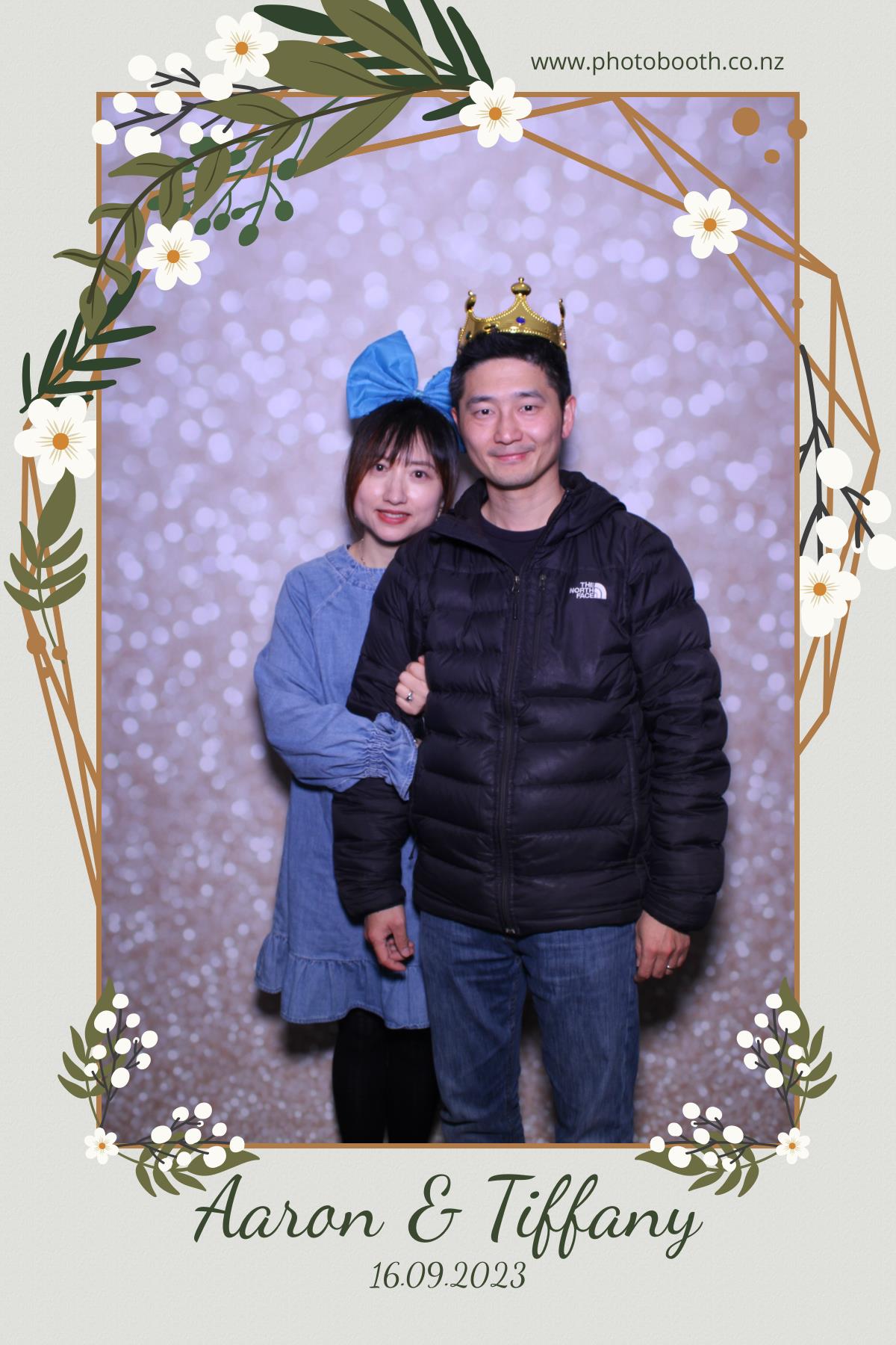 Aaron & Tiffany's Wedding | View more photos from the event at gallery.photobooth.co.nz/u/SelfieCentral/Aaron-Tiffanys-Wedding