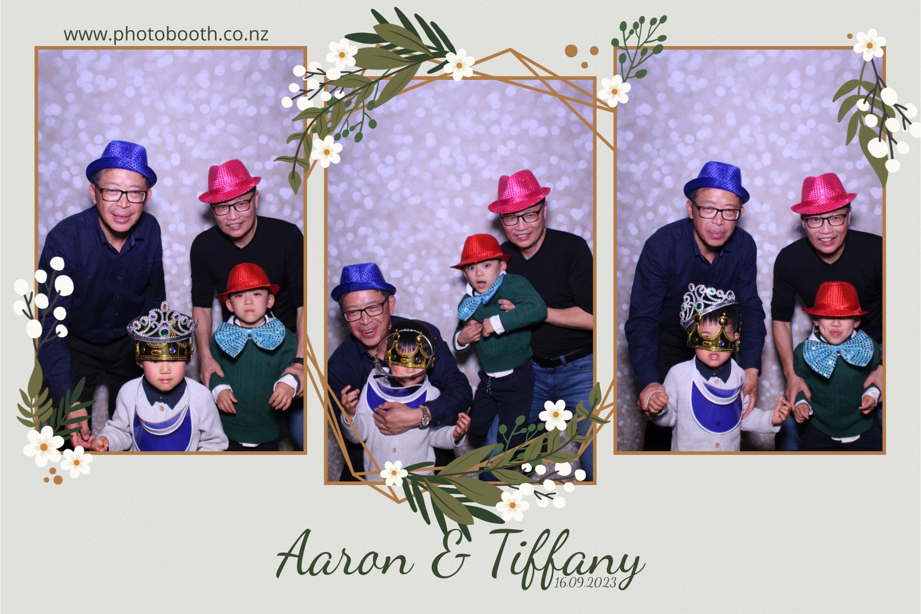 Aaron & Tiffany's Wedding | View more photos from the event at gallery.photobooth.co.nz/u/SelfieCentral/Aaron-Tiffanys-Wedding