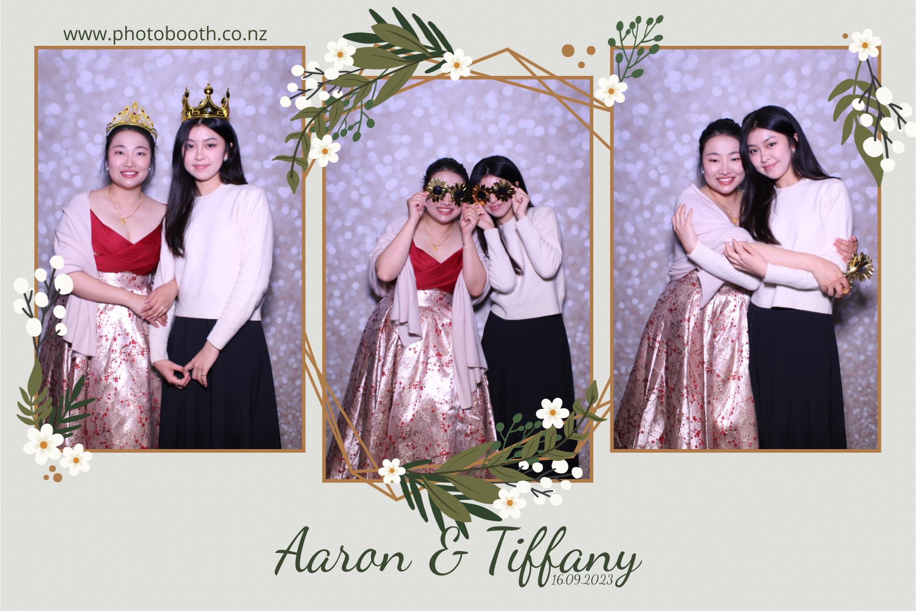 Aaron & Tiffany's Wedding | View more photos from the event at gallery.photobooth.co.nz/u/SelfieCentral/Aaron-Tiffanys-Wedding